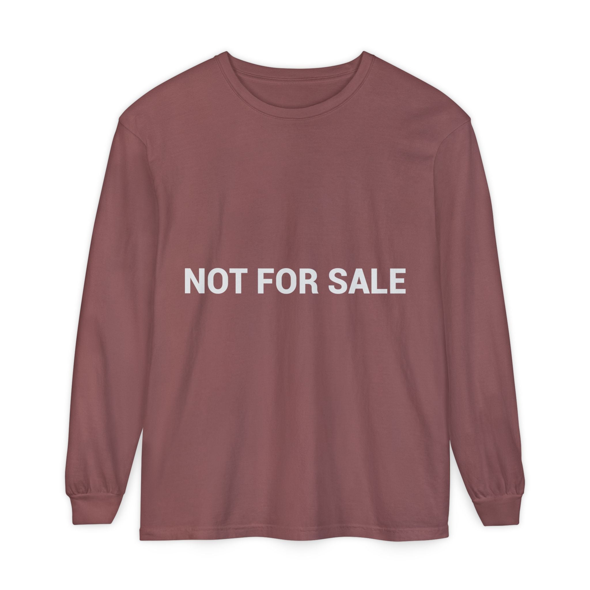 Long Sleeve T‑Shirt — Minimalist Studio Logo Back Print