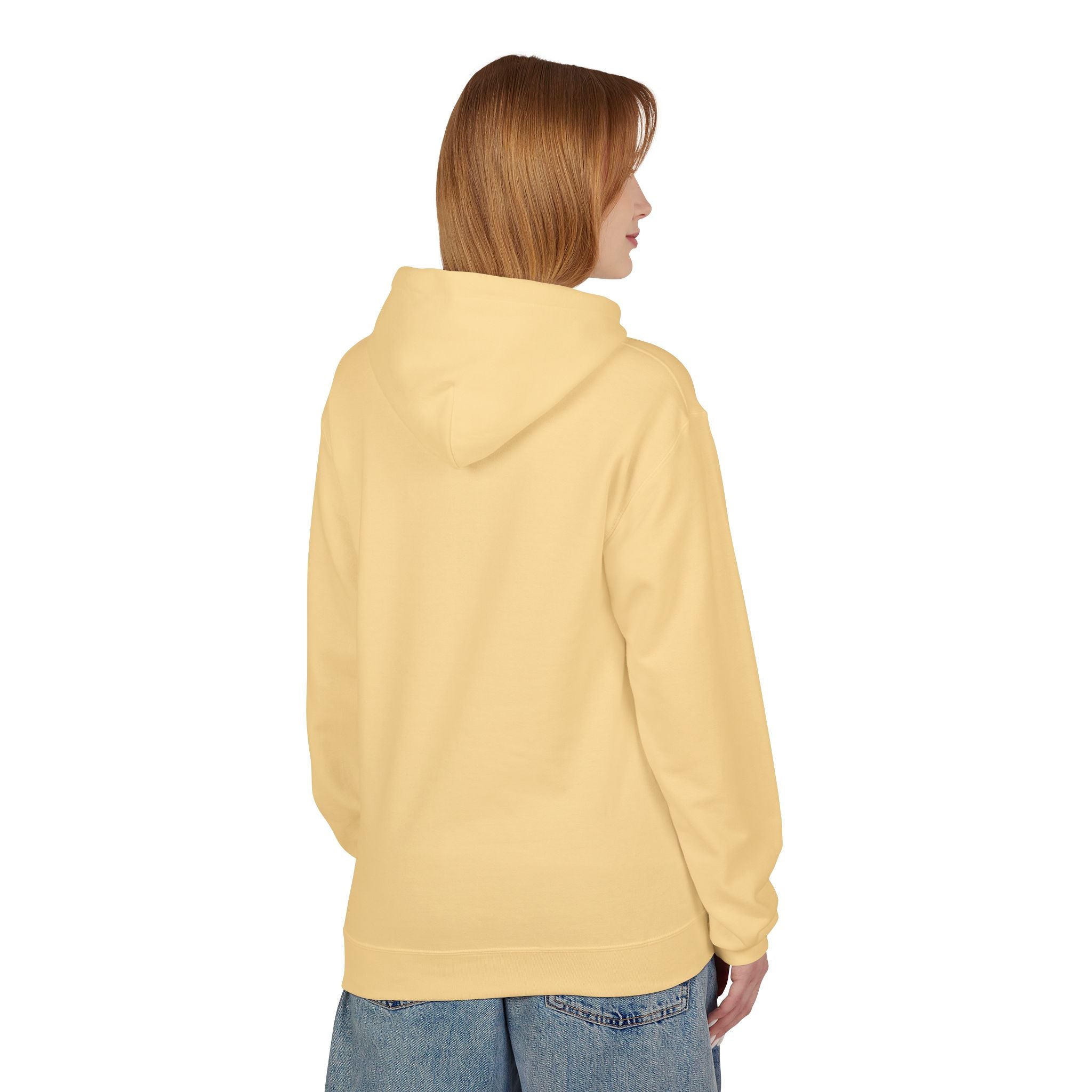 Crime Novel Typography Hoodie — Bold Minimalist Reader Sweatshirt