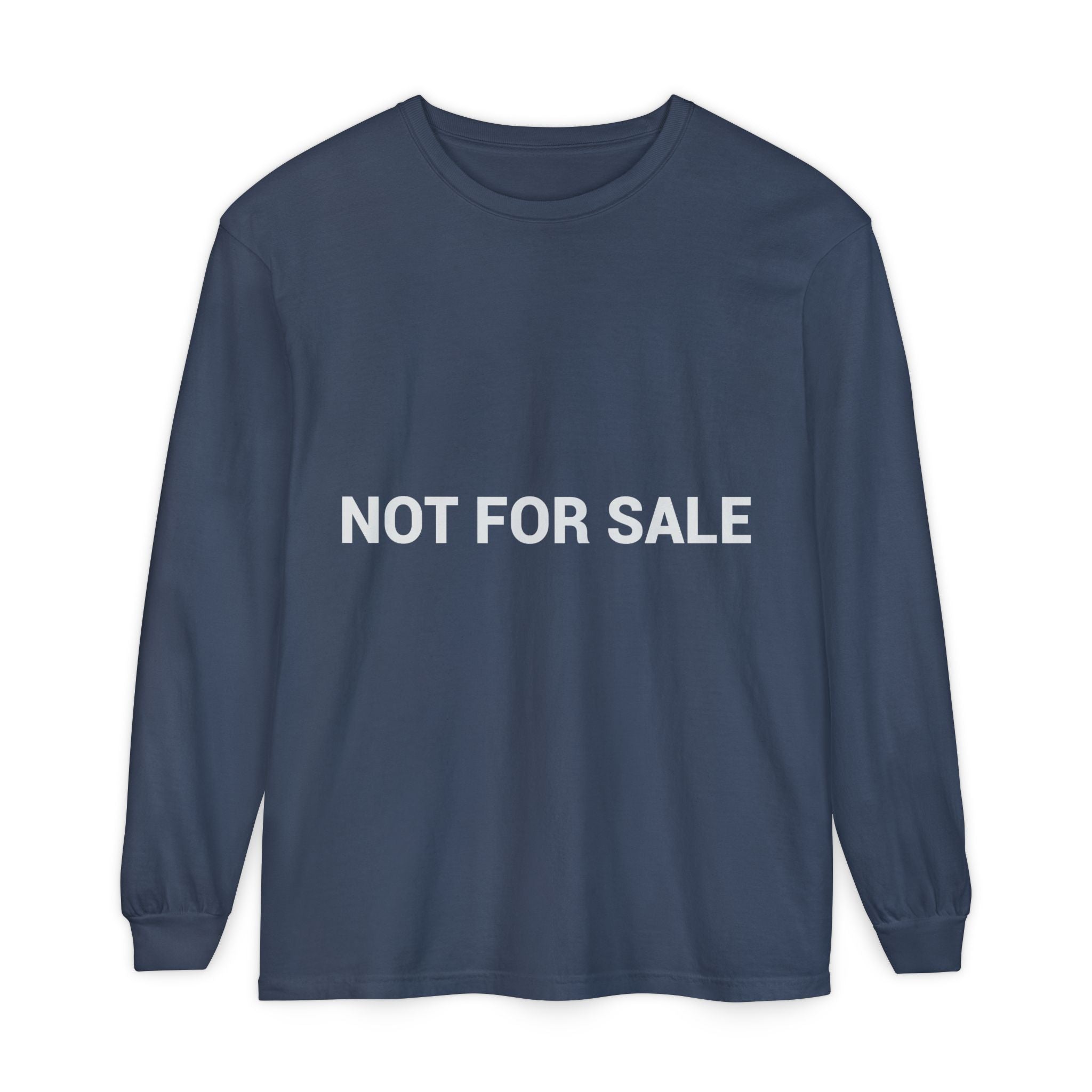 Long Sleeve T‑Shirt — Minimalist Studio Logo Back Print