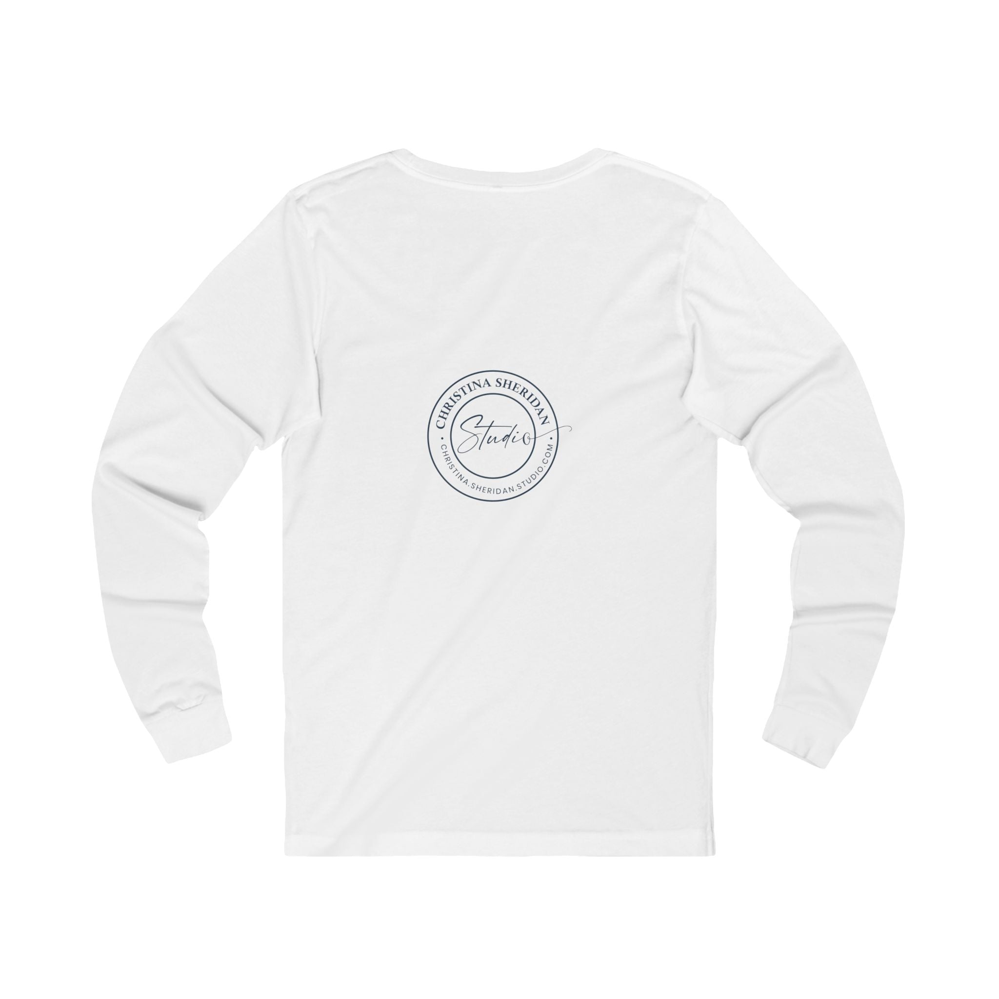 Blue Eye Whore Minimalist Long Sleeve Tee — Resilience & Identity