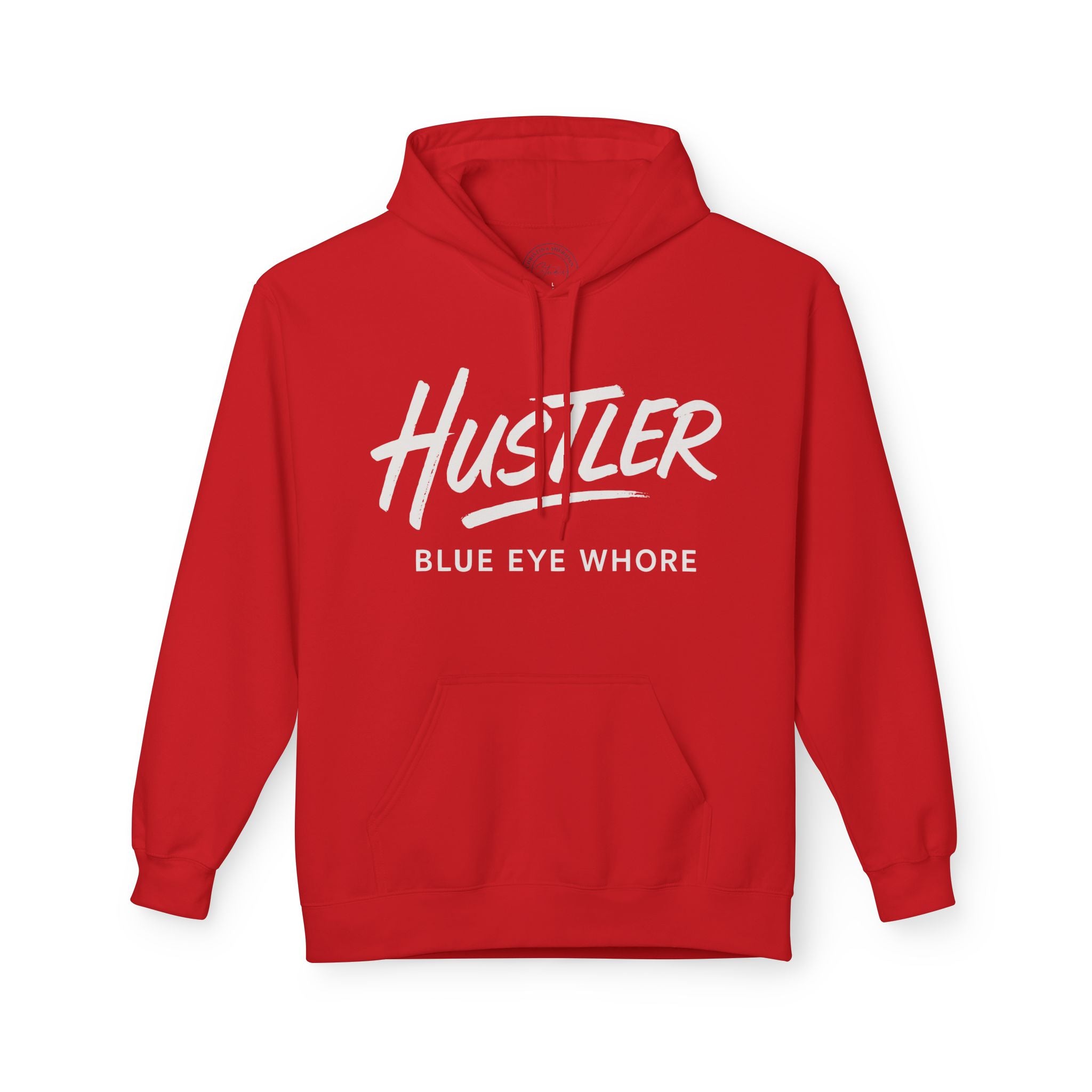 Crime Novel Typography Hoodie — Bold Minimalist Reader Sweatshirt
