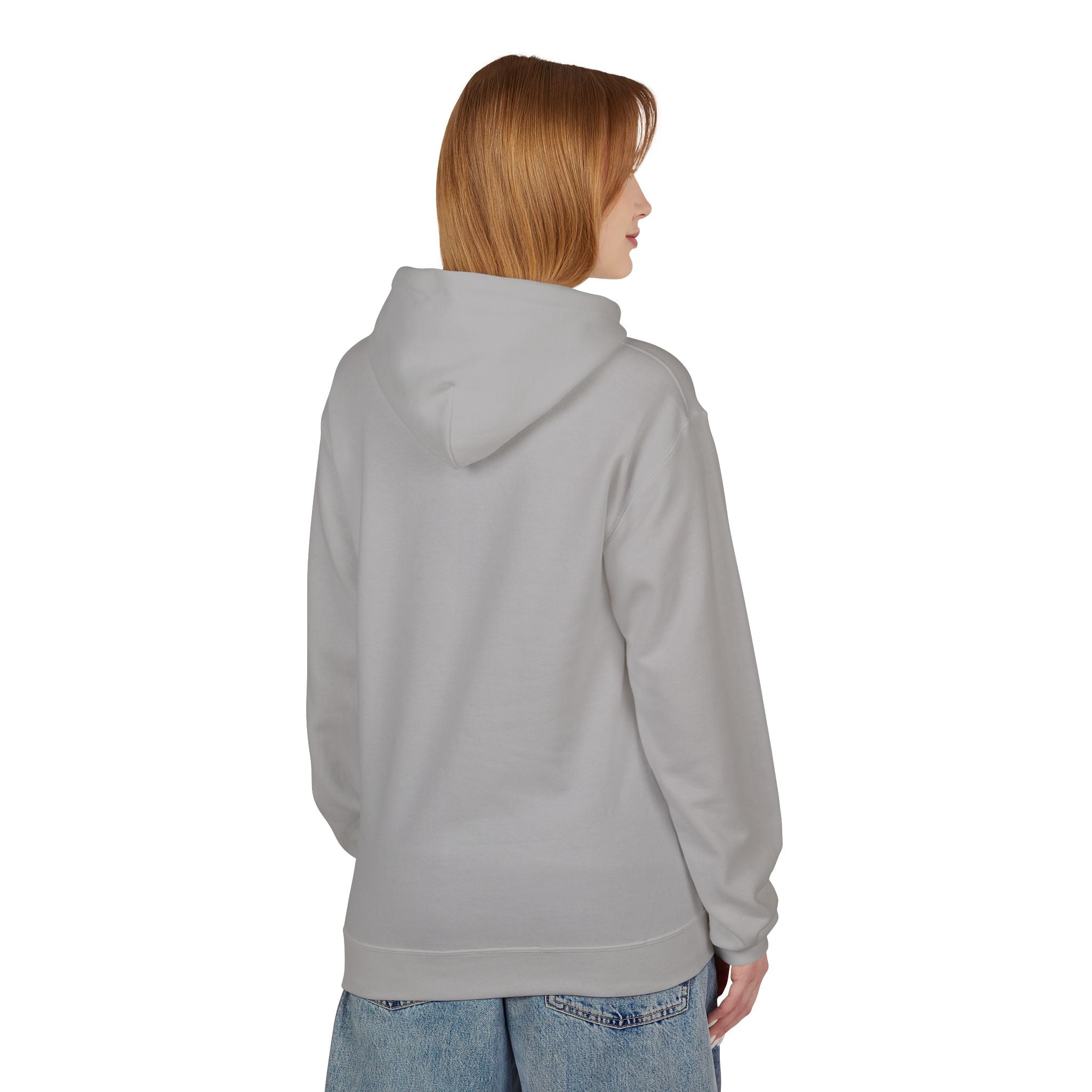 Crime Novel Typography Hoodie — Bold Minimalist Reader Sweatshirt