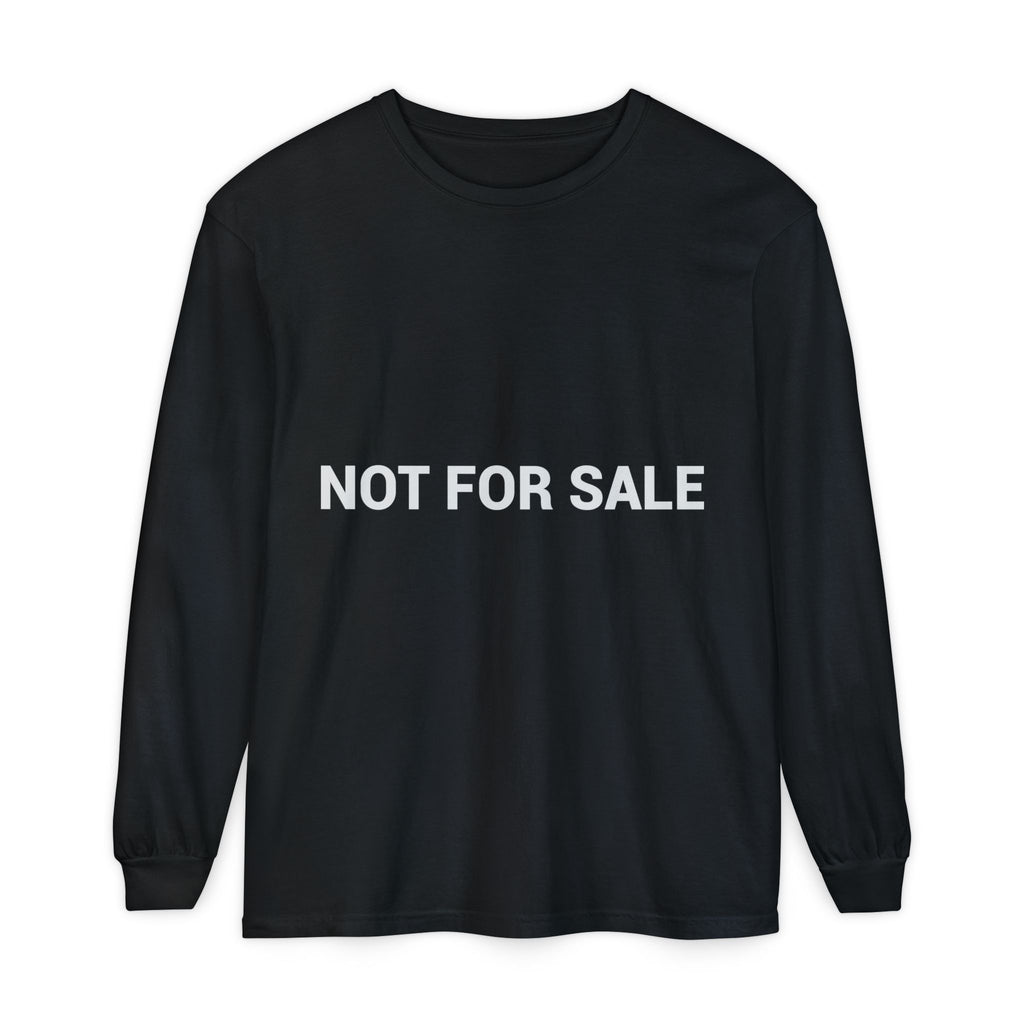 Long Sleeve T‑Shirt — Minimalist Studio Logo Back Print