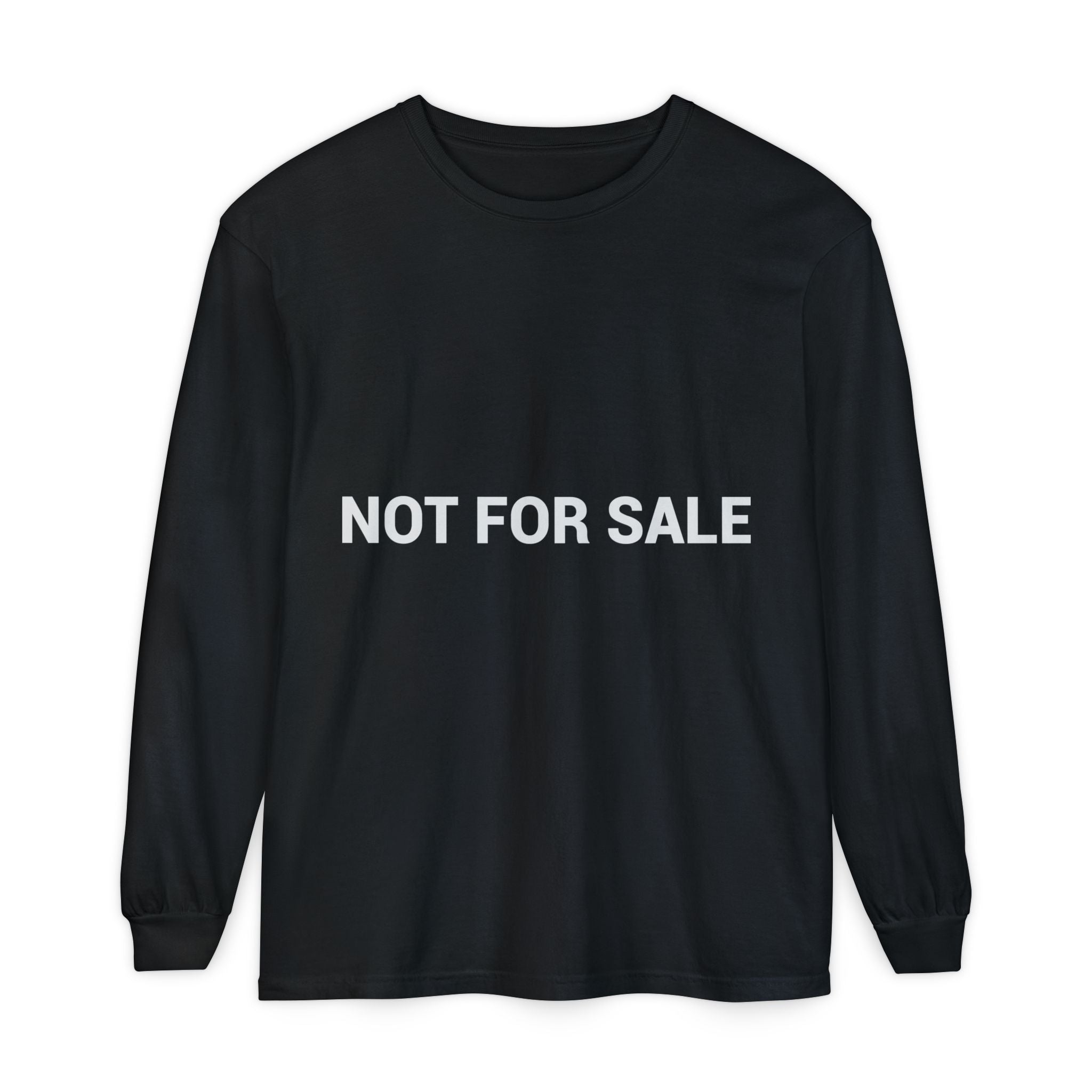 Long Sleeve T‑Shirt — Minimalist Studio Logo Back Print