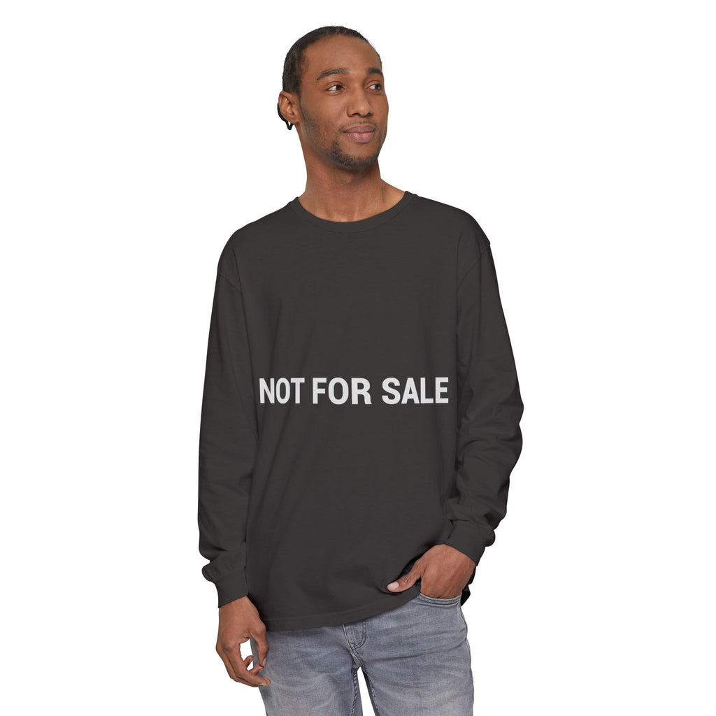 Long Sleeve T‑Shirt — Minimalist Studio Logo Back Print