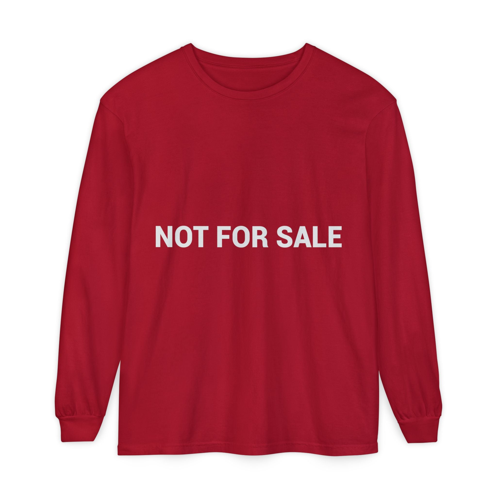 Long Sleeve T‑Shirt — Minimalist Studio Logo Back Print