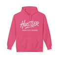 Crime Novel Typography Hoodie — Bold Minimalist Reader Sweatshirt
