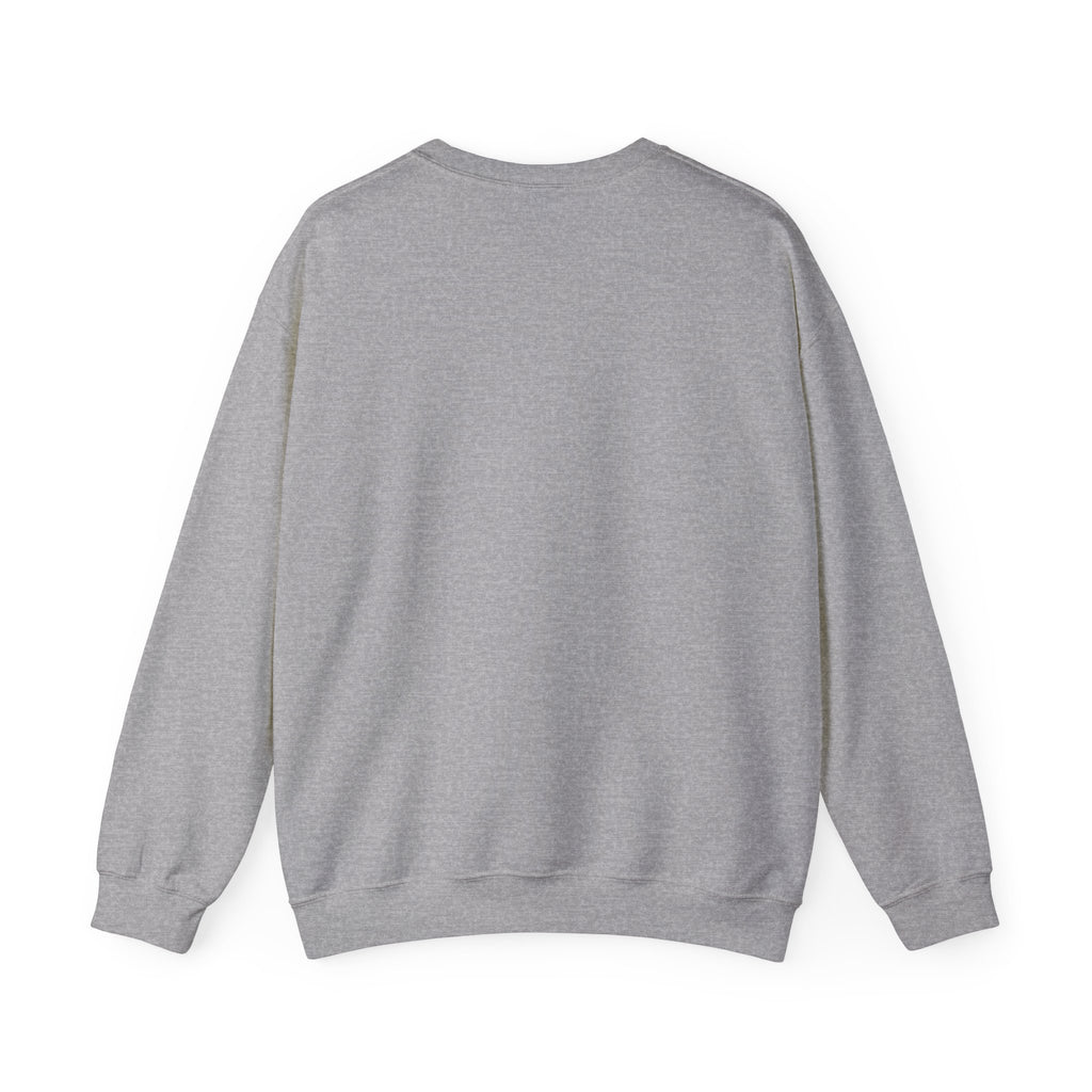 Crewneck Sweatshirt — "Blue Eye Whore" Graphic with Dripping Blood Design