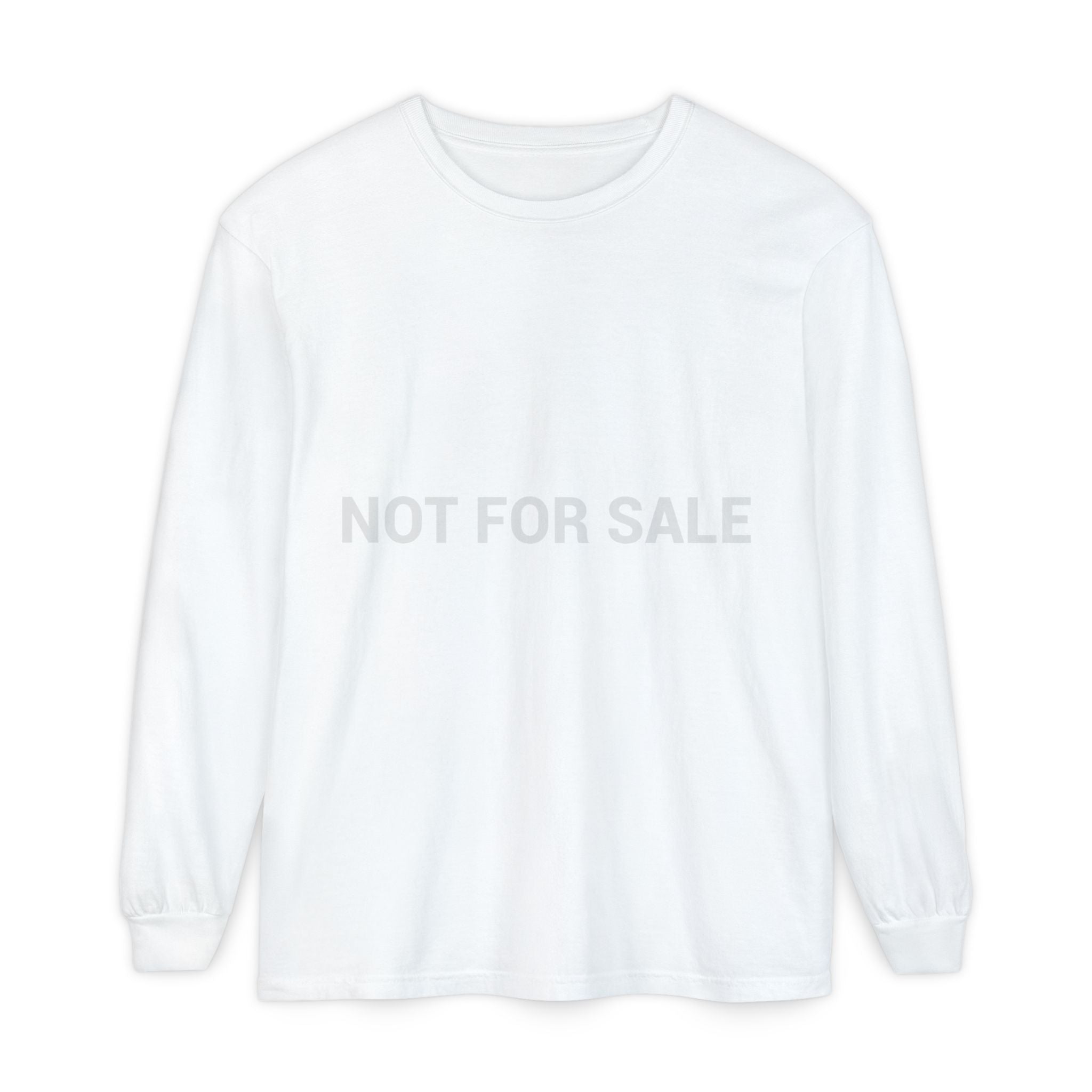 Long Sleeve T‑Shirt — Minimalist Studio Logo Back Print