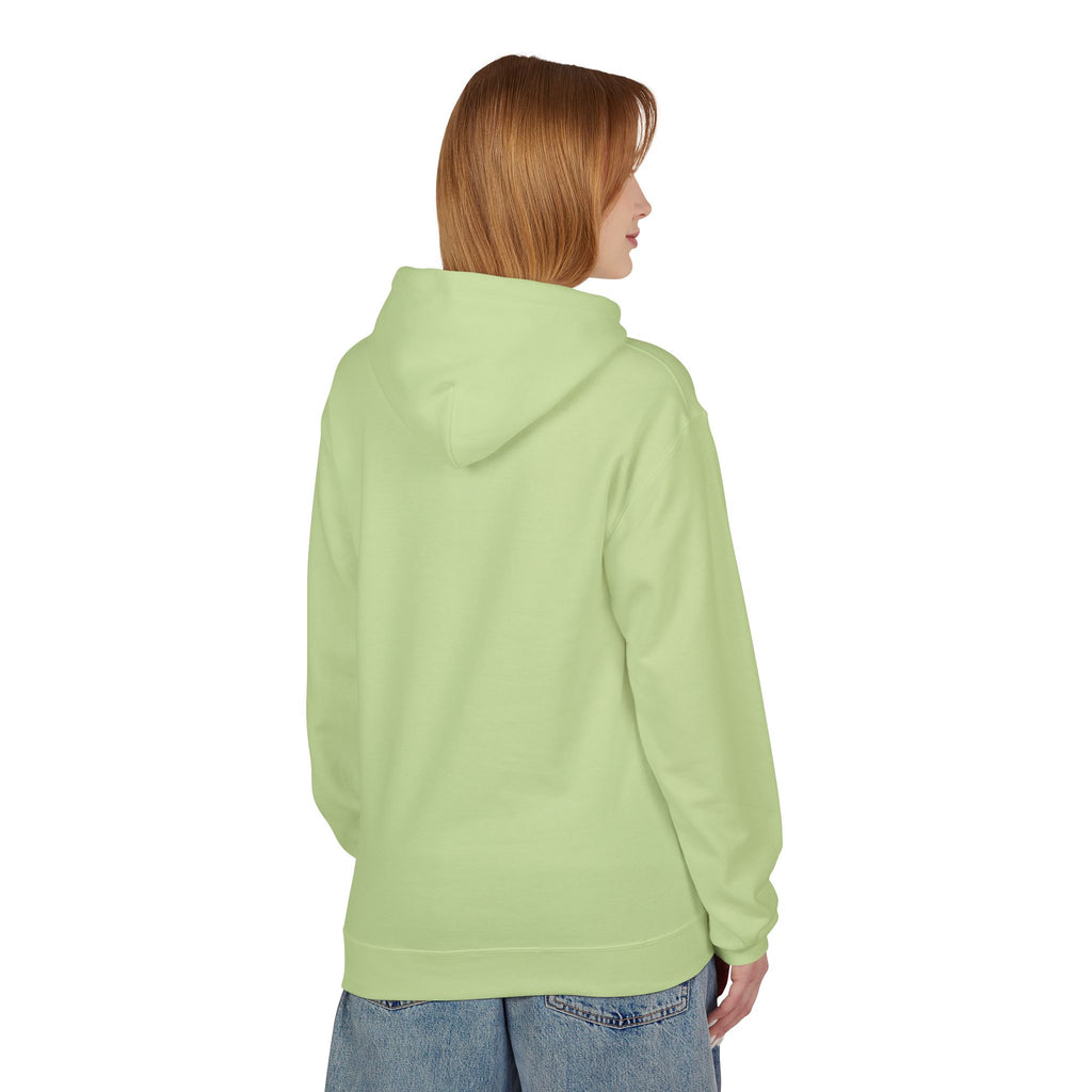 Crime Novel Typography Hoodie — Bold Minimalist Reader Sweatshirt