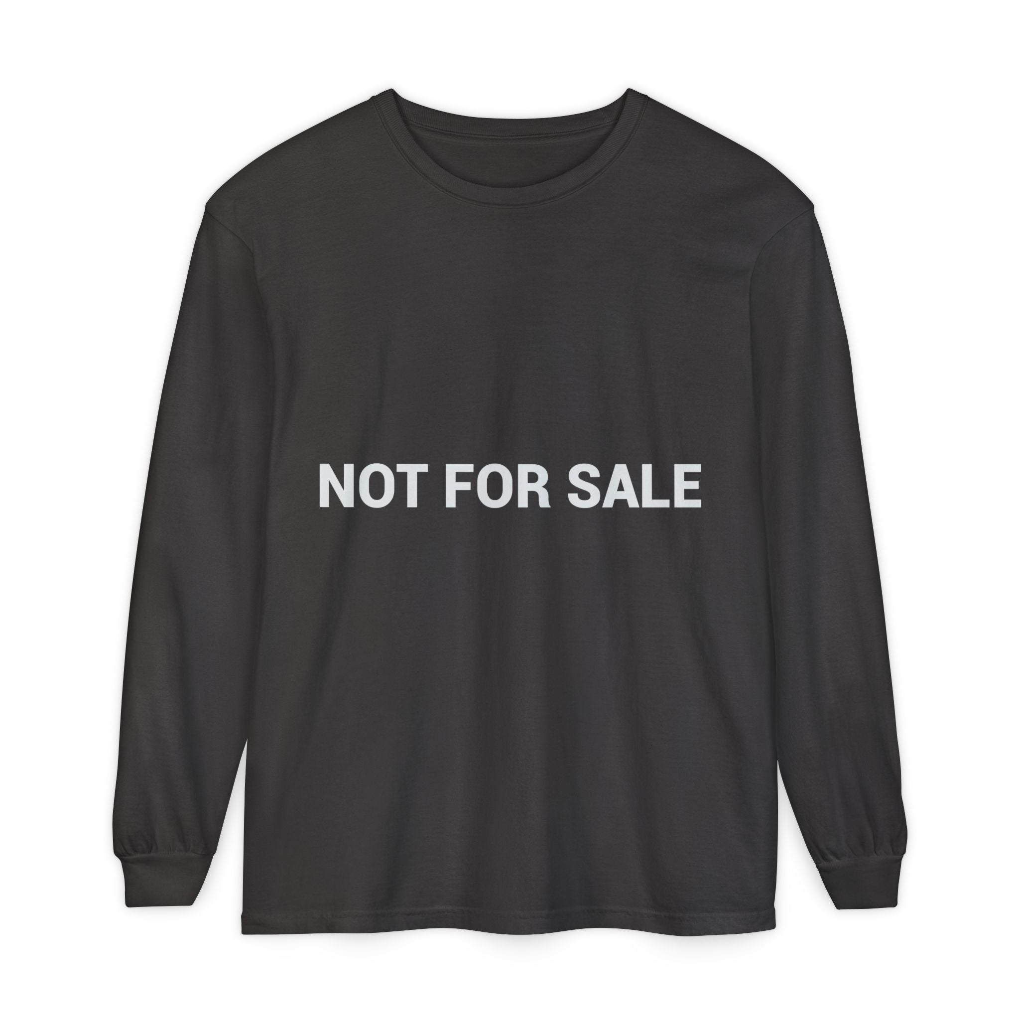 Long Sleeve T‑Shirt — Minimalist Studio Logo Back Print