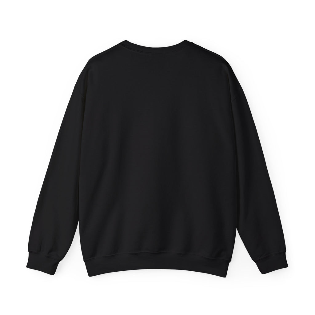 Crewneck Sweatshirt — "Blue Eye Whore" Graphic with Dripping Blood Design