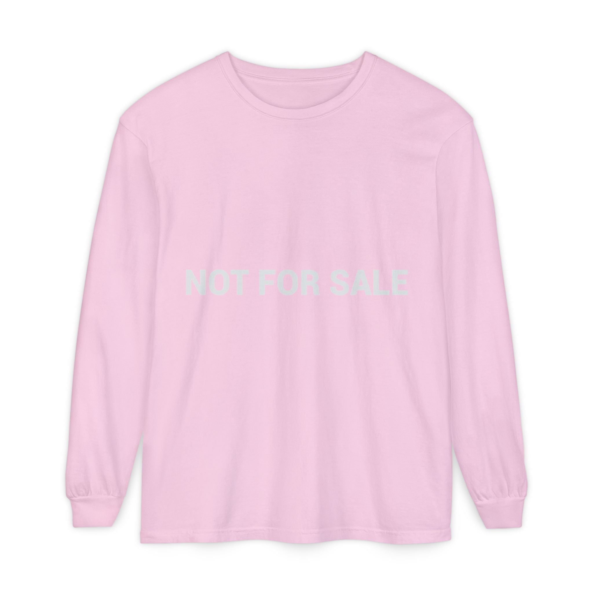 Long Sleeve T‑Shirt — Minimalist Studio Logo Back Print