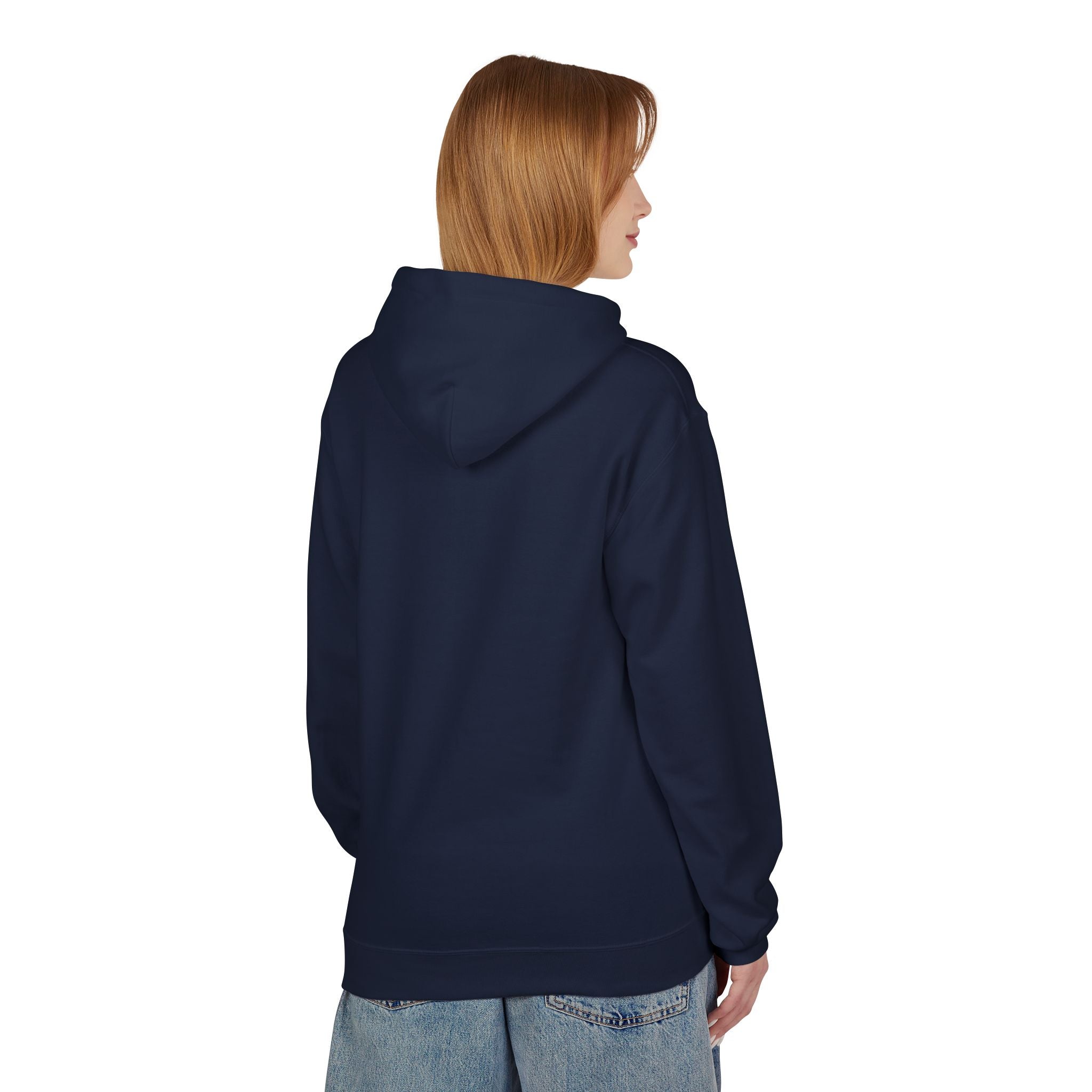 Crime Novel Typography Hoodie — Bold Minimalist Reader Sweatshirt