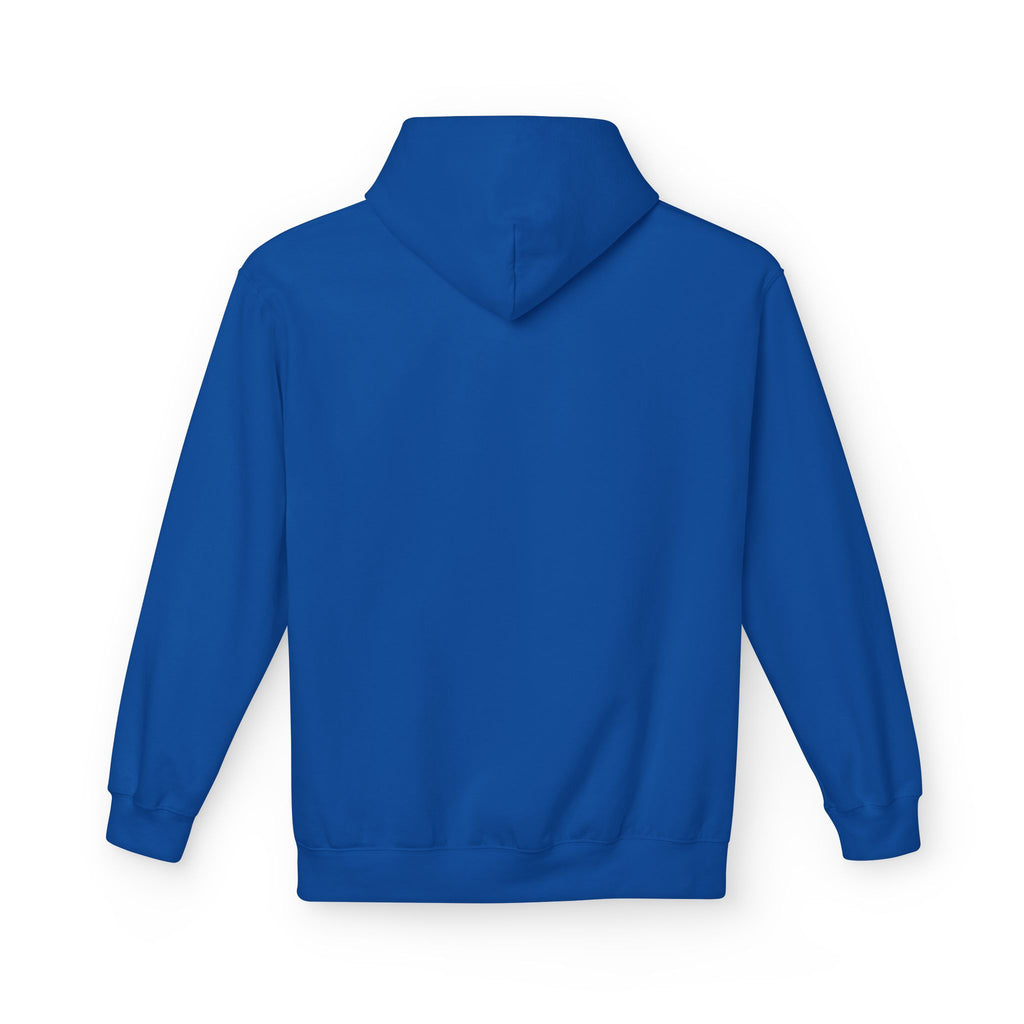 Crime Novel Typography Hoodie — Bold Minimalist Reader Sweatshirt