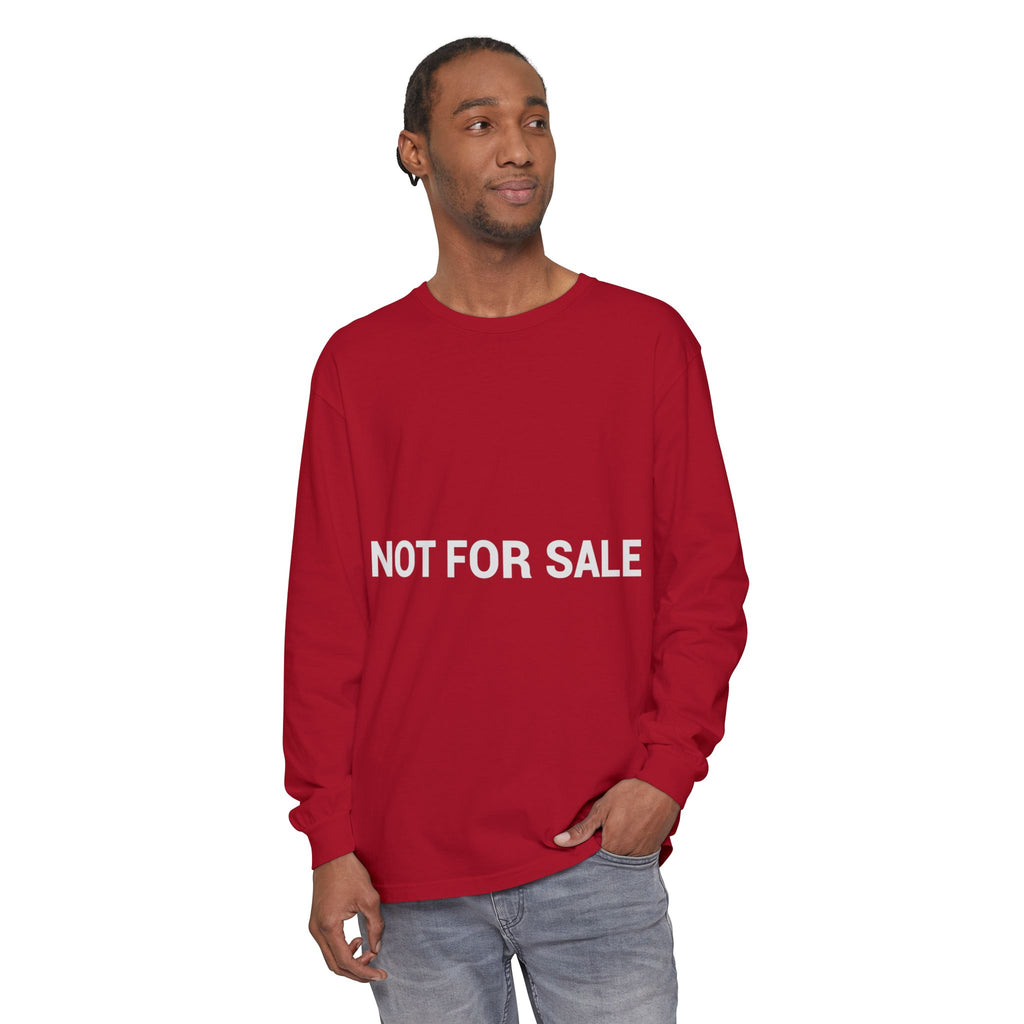 Long Sleeve T‑Shirt — Minimalist Studio Logo Back Print