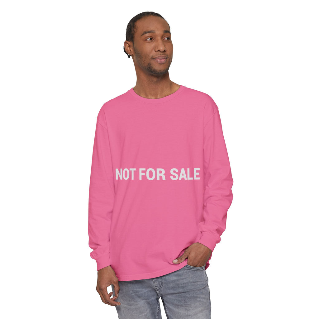 Long Sleeve T‑Shirt — Minimalist Studio Logo Back Print
