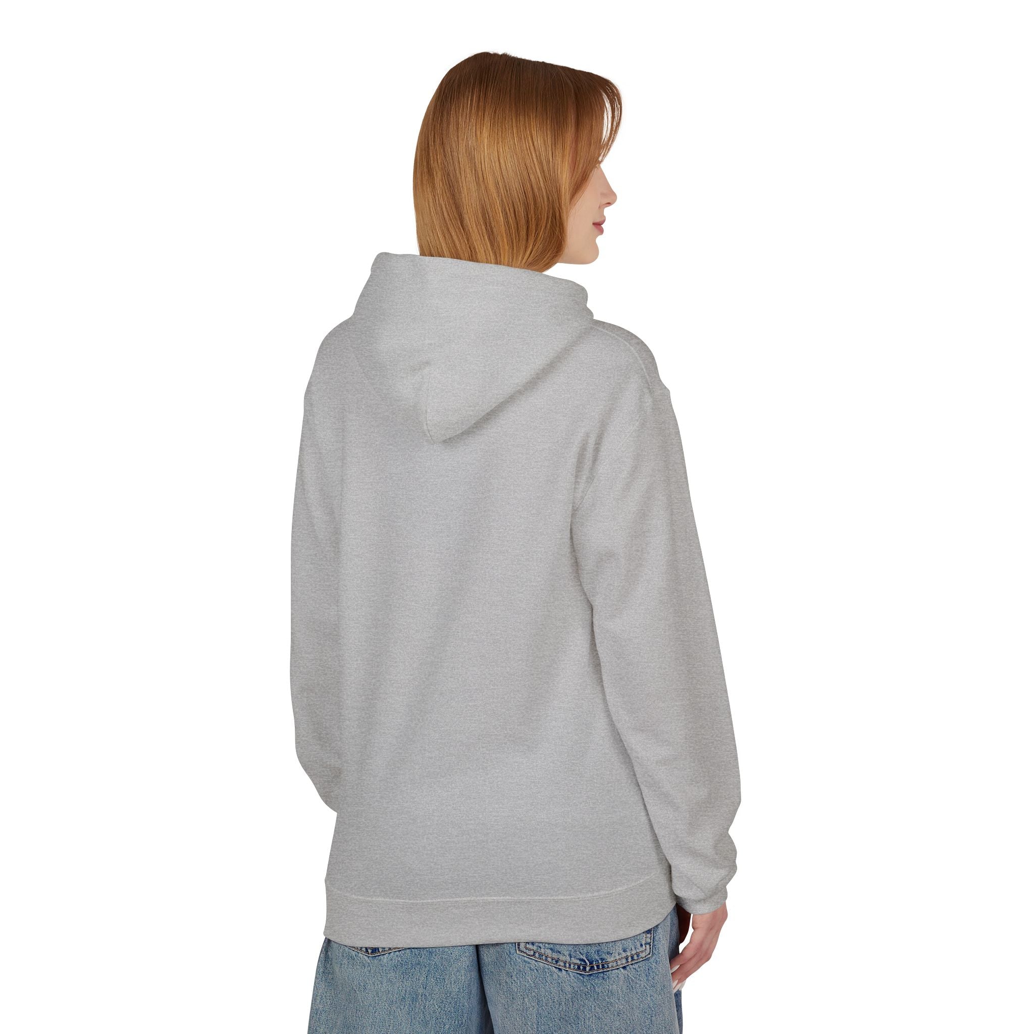 Crime Novel Typography Hoodie — Bold Minimalist Reader Sweatshirt