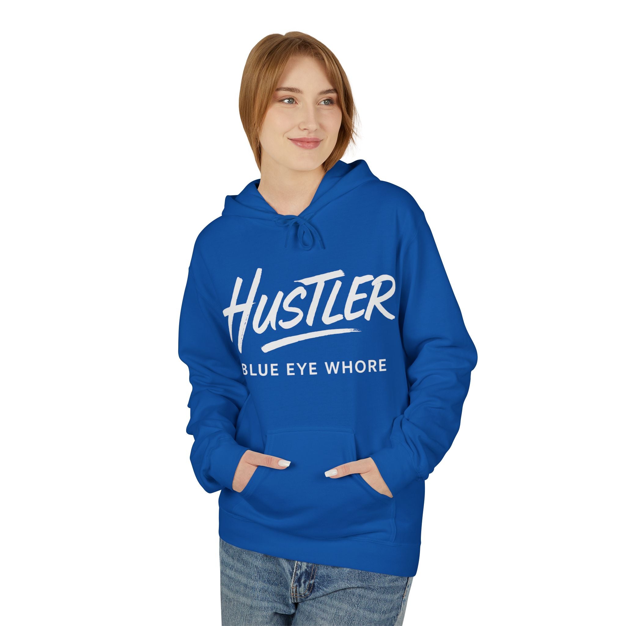 Crime Novel Typography Hoodie — Bold Minimalist Reader Sweatshirt