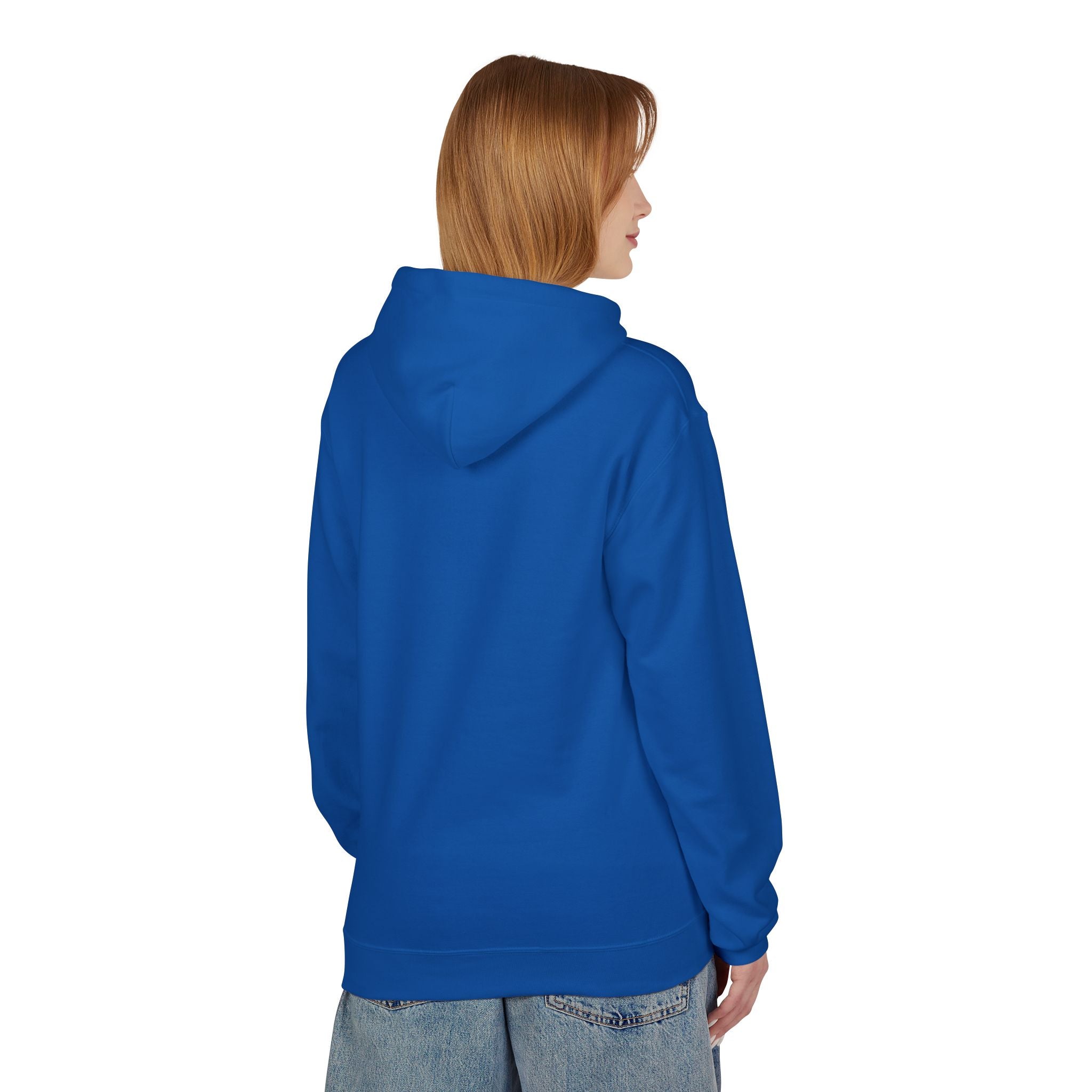 Crime Novel Typography Hoodie — Bold Minimalist Reader Sweatshirt