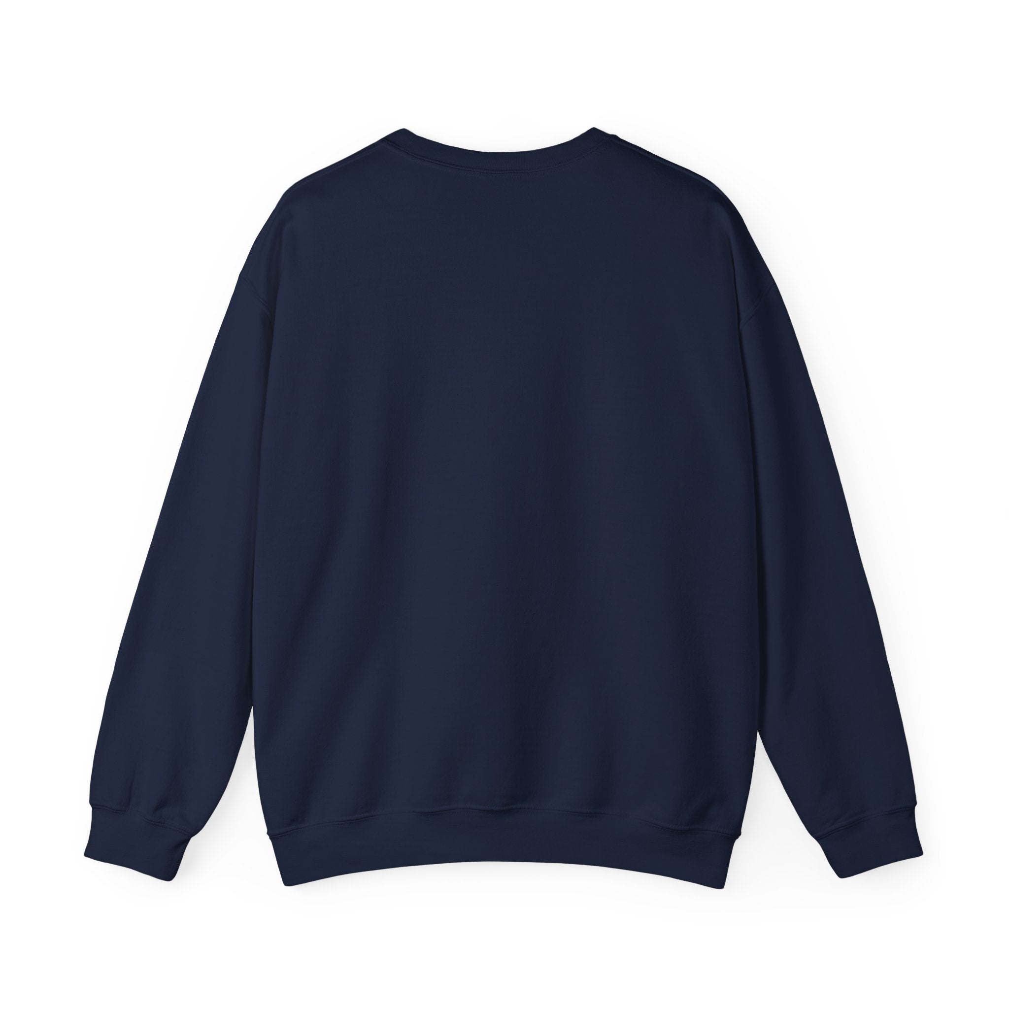 Crewneck Sweatshirt — "Blue Eye Whore" Graphic with Dripping Blood Design
