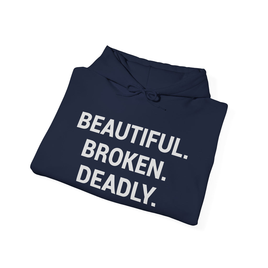 Blue Eye Whore Novel-Inspired Hoodie — Dark Cinematic Design