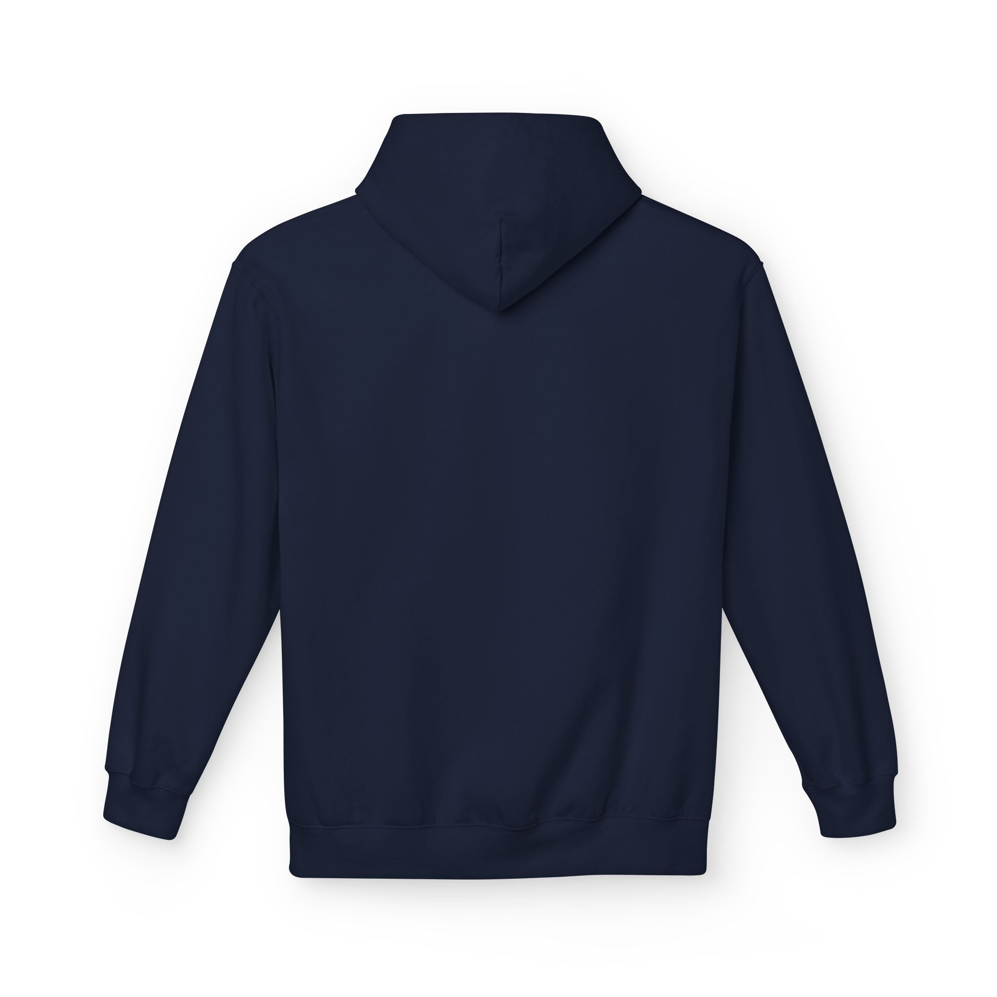 Crime Novel Typography Hoodie — Bold Minimalist Reader Sweatshirt