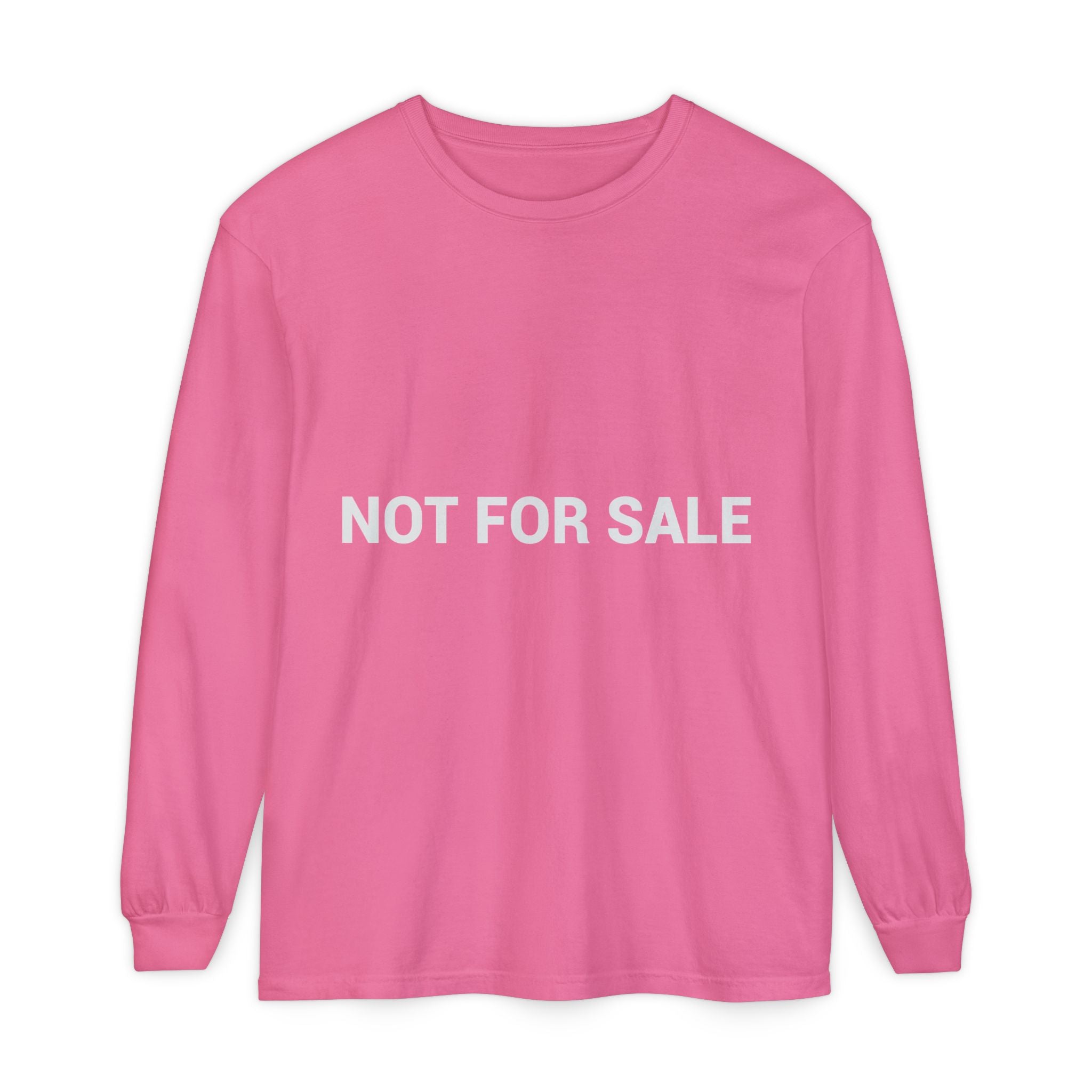 Long Sleeve T‑Shirt — Minimalist Studio Logo Back Print