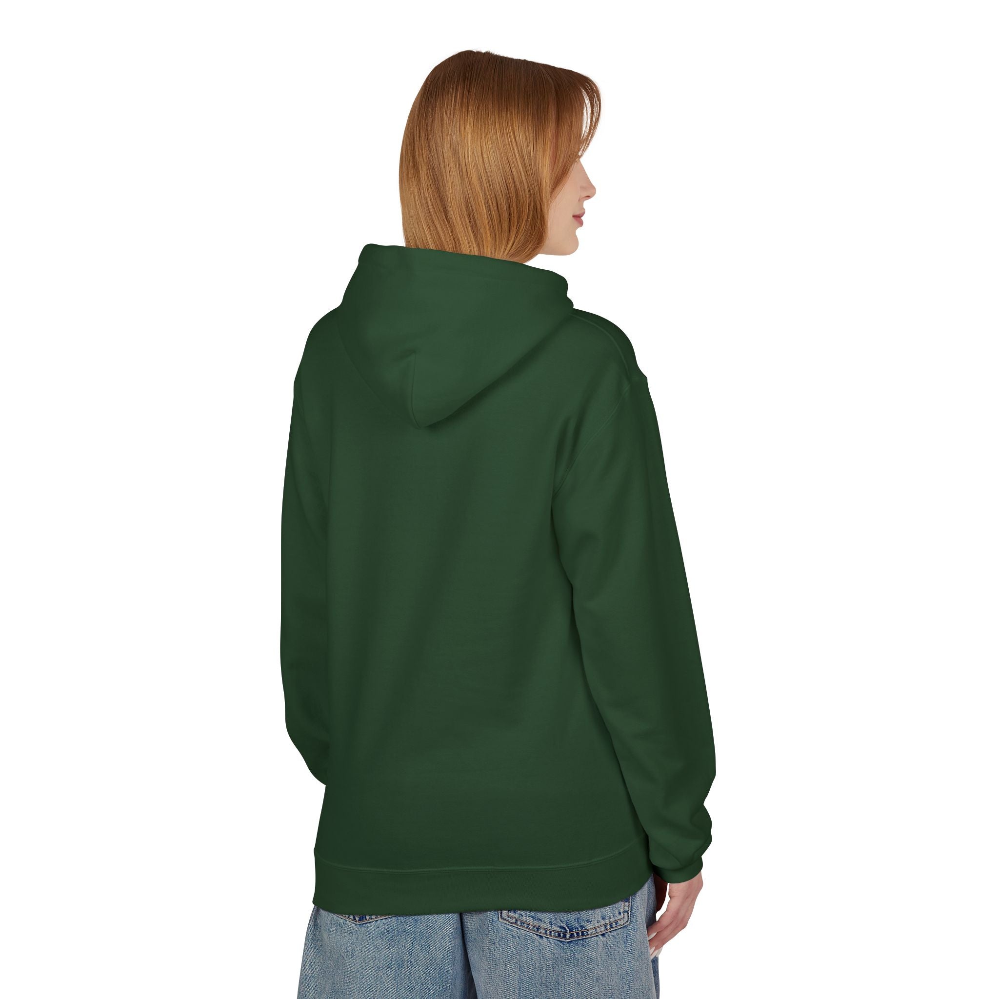 Crime Novel Typography Hoodie — Bold Minimalist Reader Sweatshirt