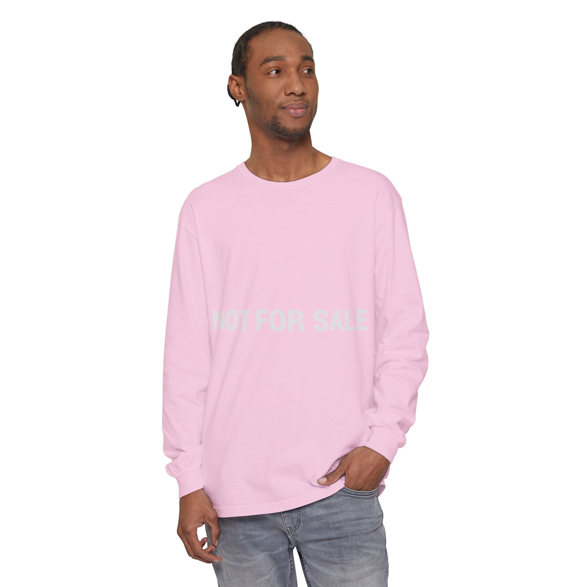 Long Sleeve T‑Shirt — Minimalist Studio Logo Back Print