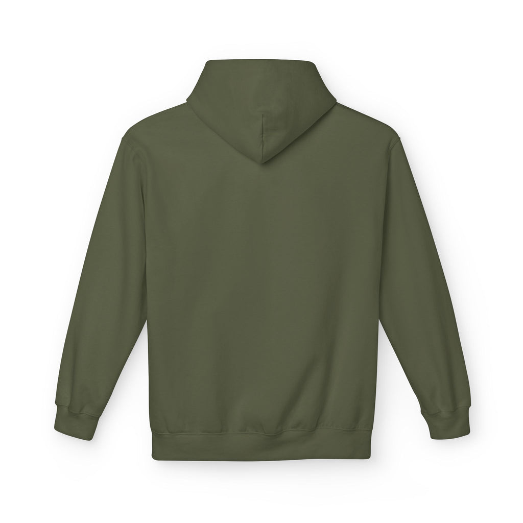Crime Novel Typography Hoodie — Bold Minimalist Reader Sweatshirt