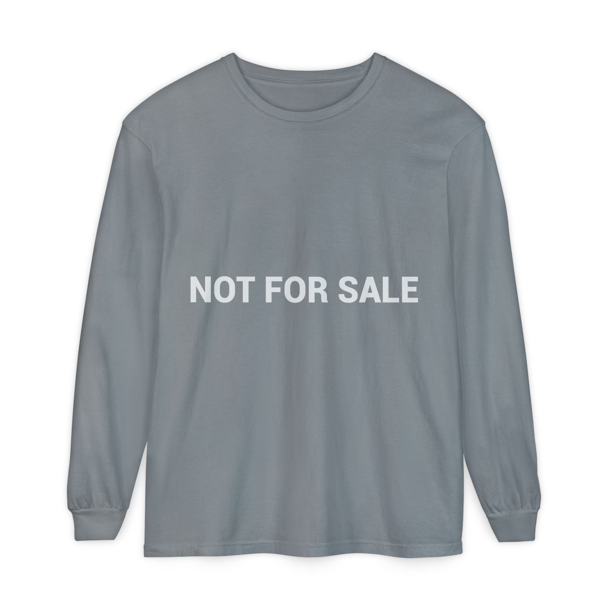 Long Sleeve T‑Shirt — Minimalist Studio Logo Back Print