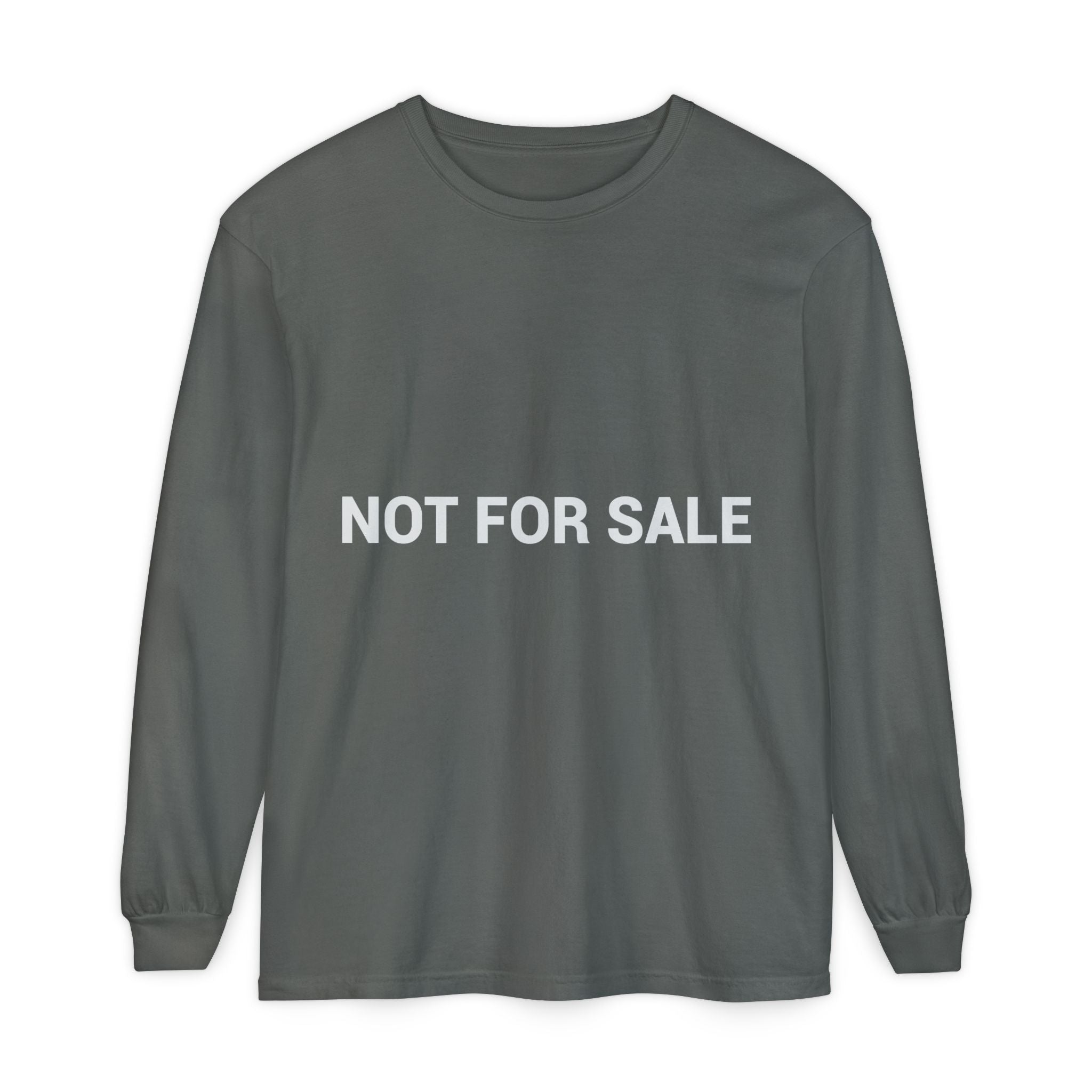 Long Sleeve T‑Shirt — Minimalist Studio Logo Back Print