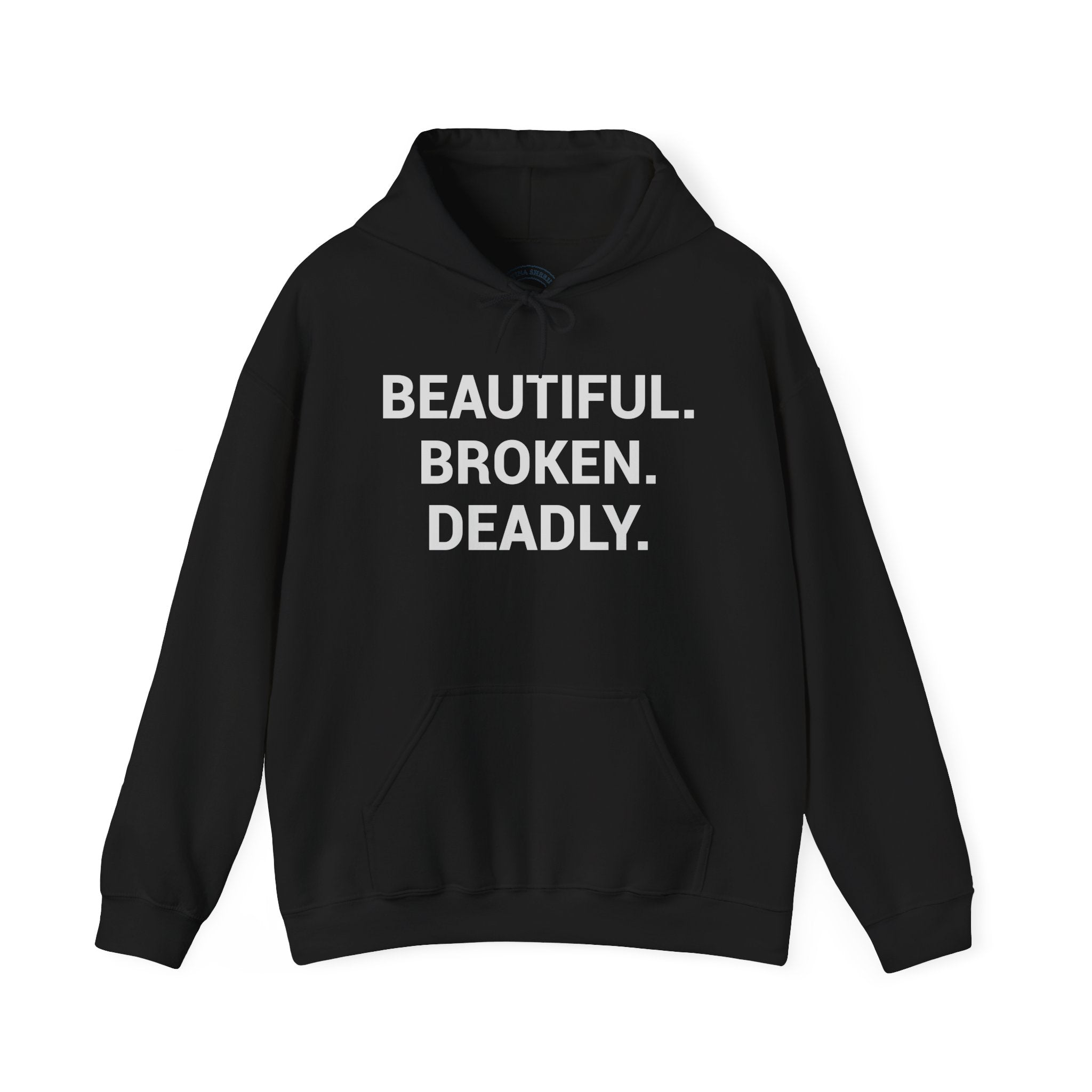Blue Eye Whore Novel-Inspired Hoodie — Dark Cinematic Design