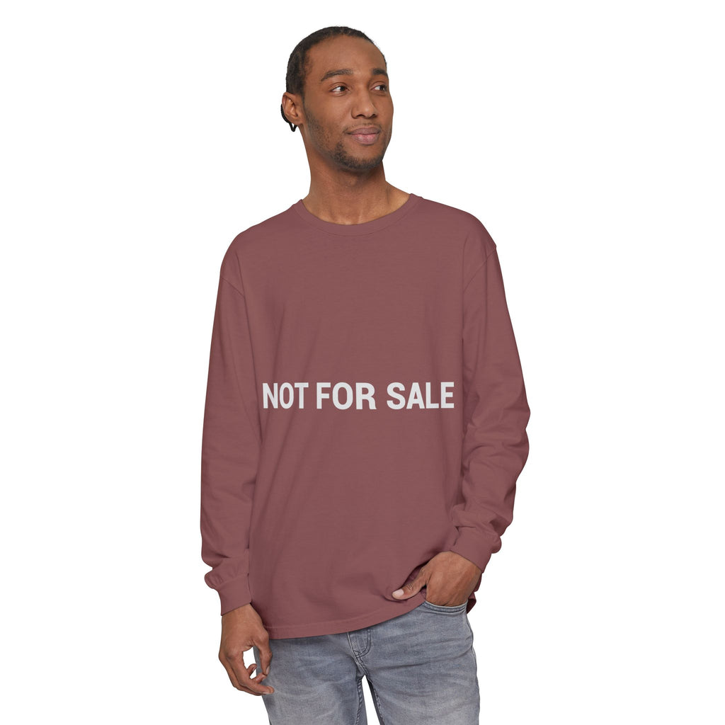 Long Sleeve T‑Shirt — Minimalist Studio Logo Back Print