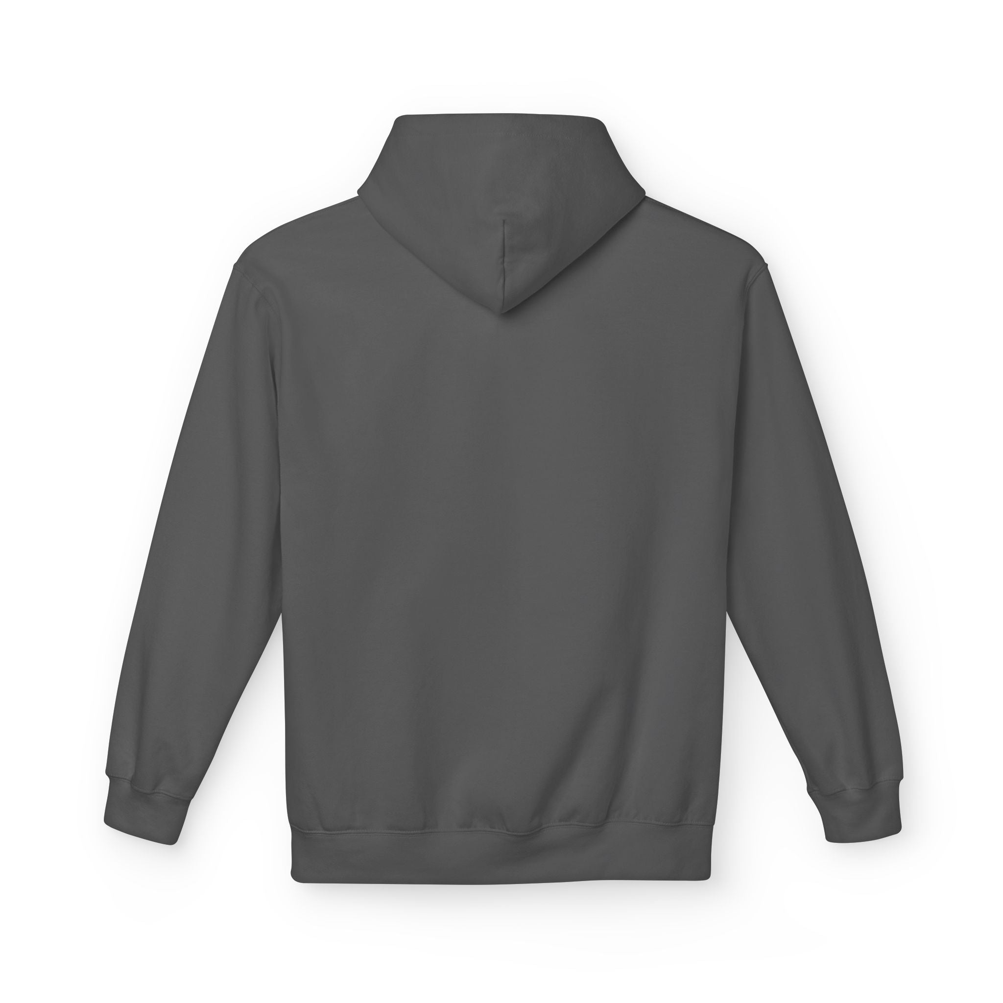 Crime Novel Typography Hoodie — Bold Minimalist Reader Sweatshirt