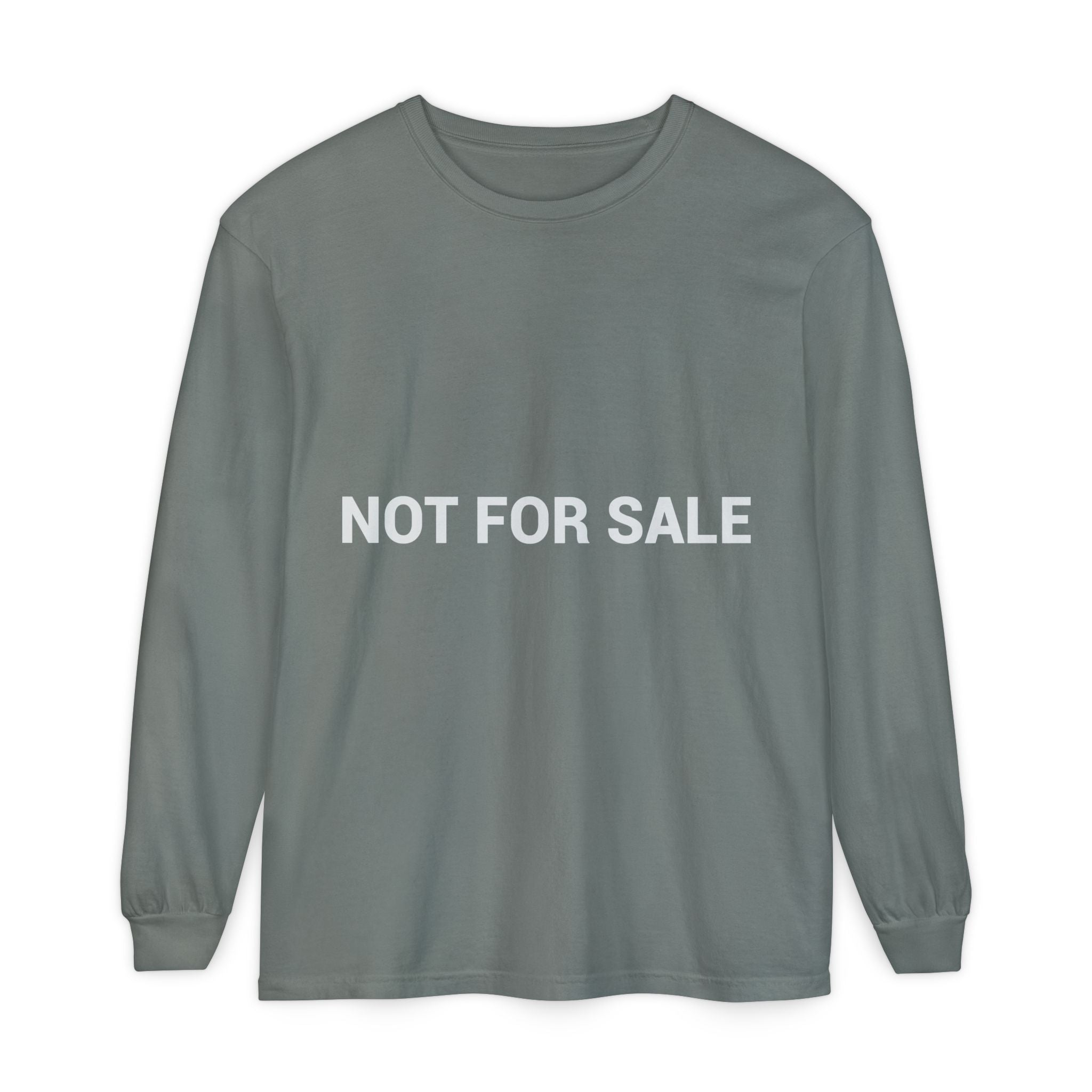Long Sleeve T‑Shirt — Minimalist Studio Logo Back Print