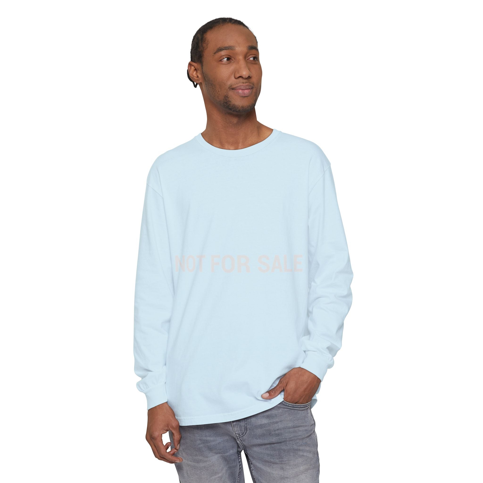 Long Sleeve T‑Shirt — Minimalist Studio Logo Back Print