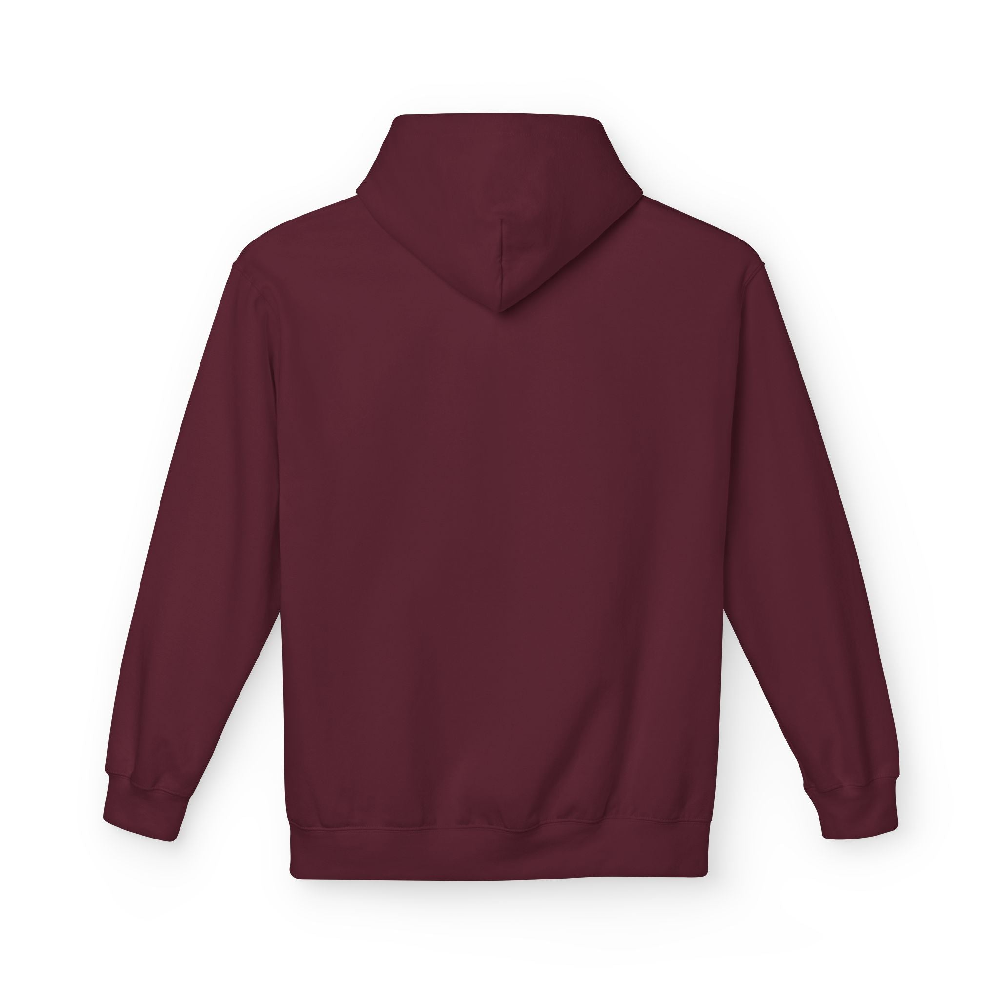 Crime Novel Typography Hoodie — Bold Minimalist Reader Sweatshirt