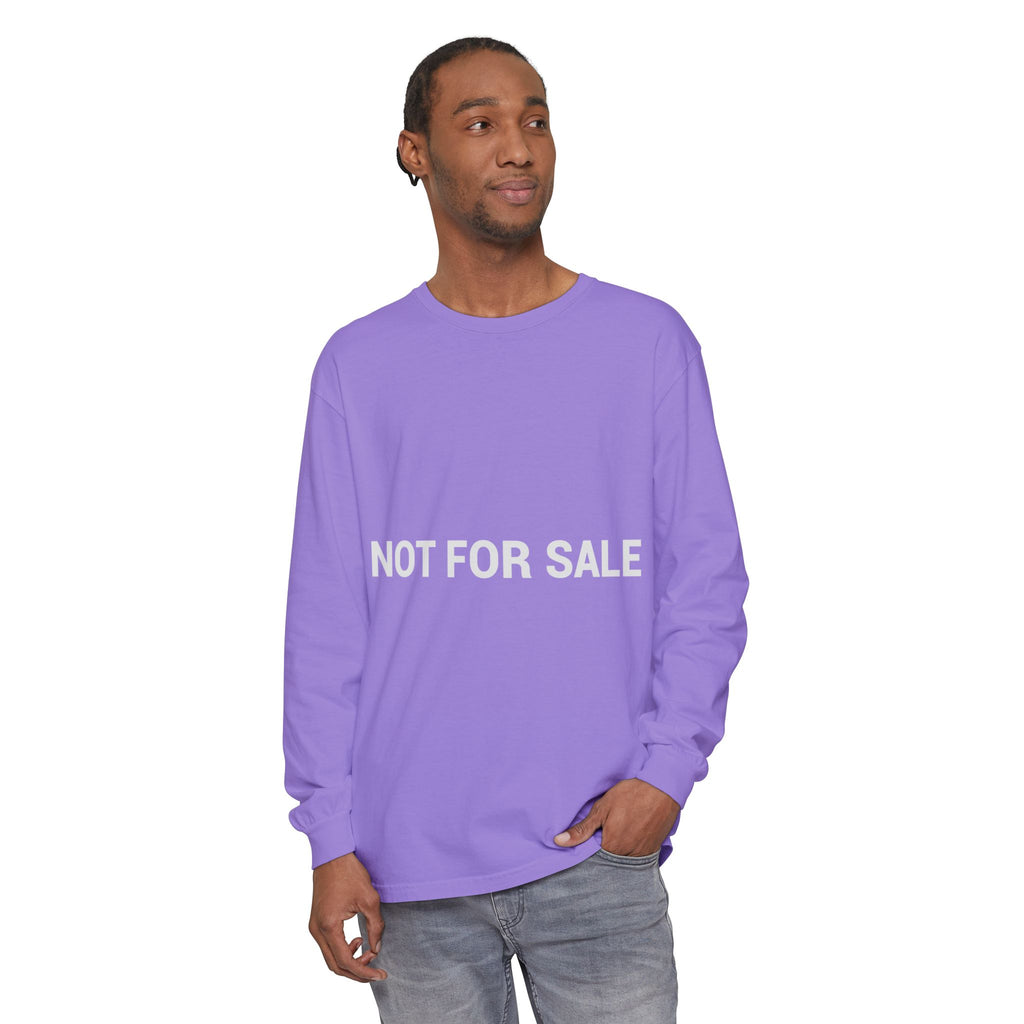 Long Sleeve T‑Shirt — Minimalist Studio Logo Back Print
