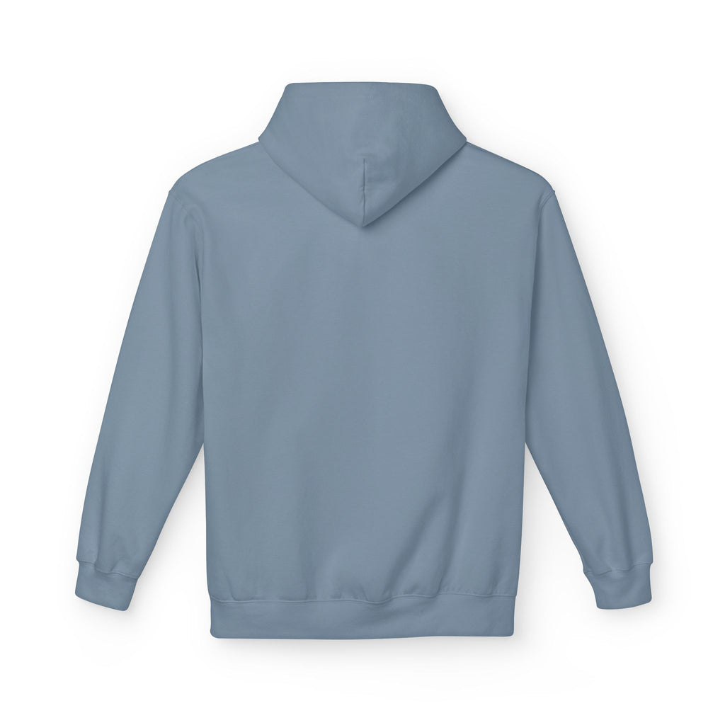Crime Novel Typography Hoodie — Bold Minimalist Reader Sweatshirt