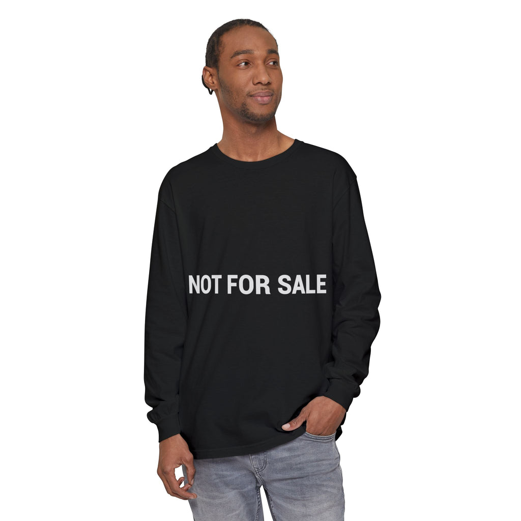 Long Sleeve T‑Shirt — Minimalist Studio Logo Back Print
