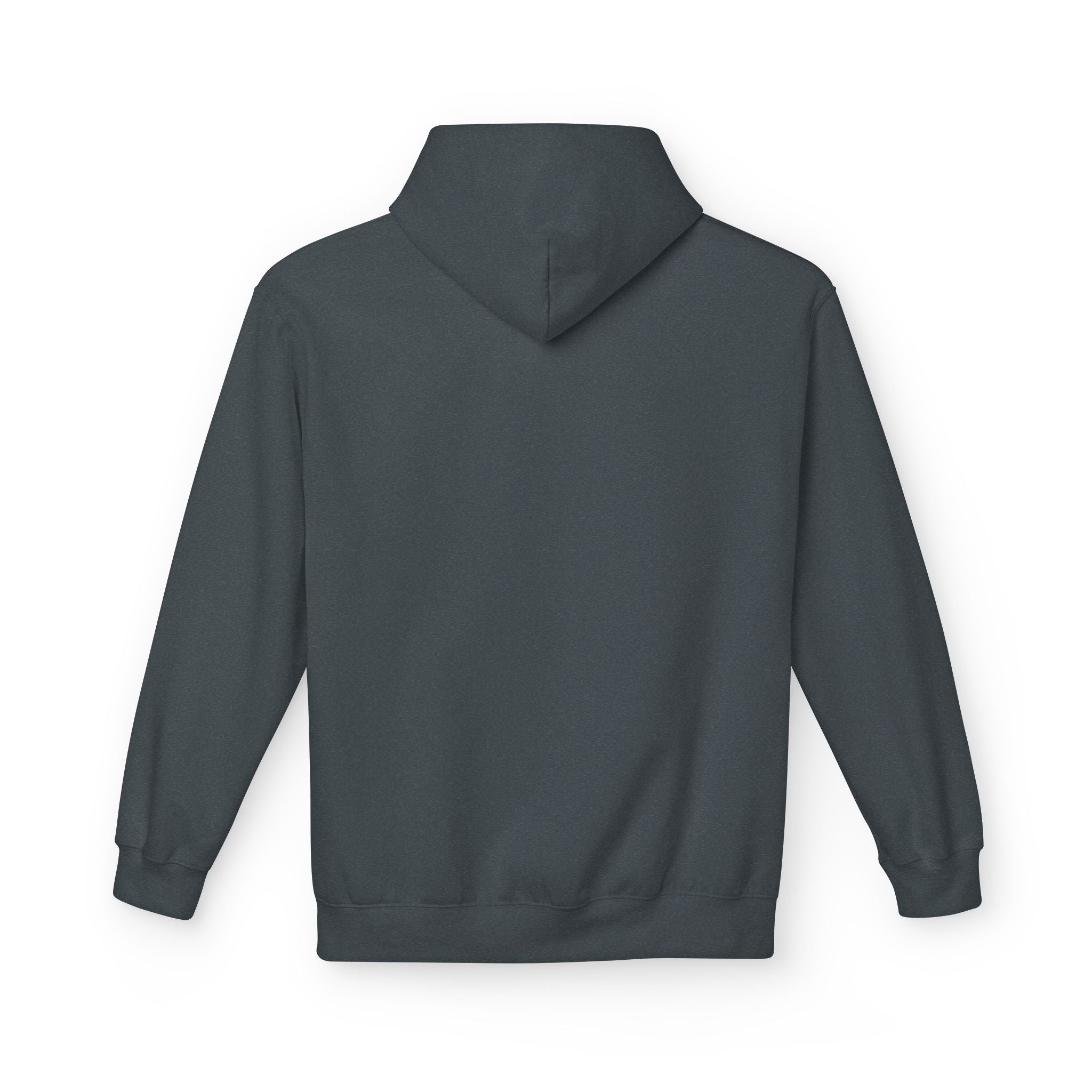 Crime Novel Typography Hoodie — Bold Minimalist Reader Sweatshirt