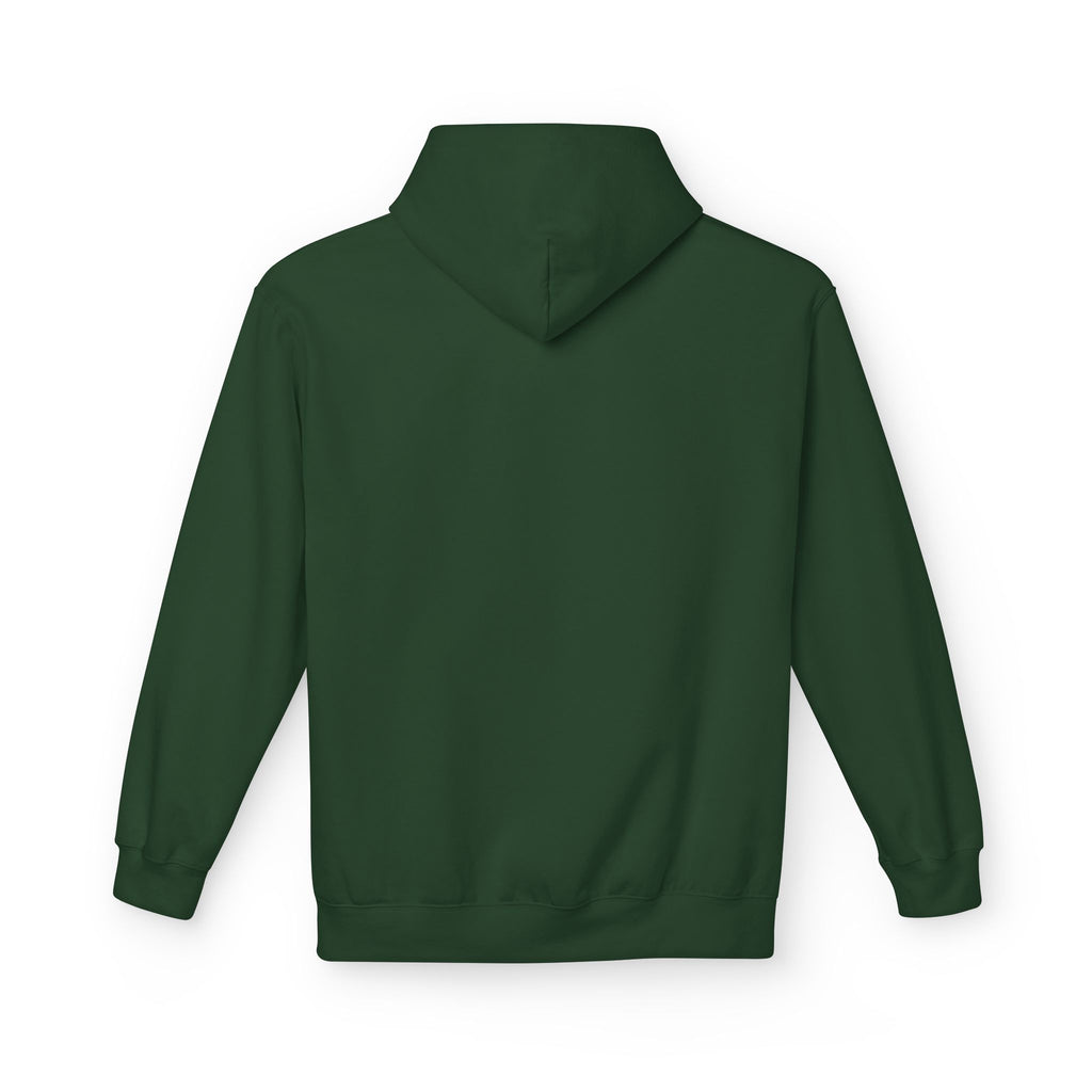 Crime Novel Typography Hoodie — Bold Minimalist Reader Sweatshirt