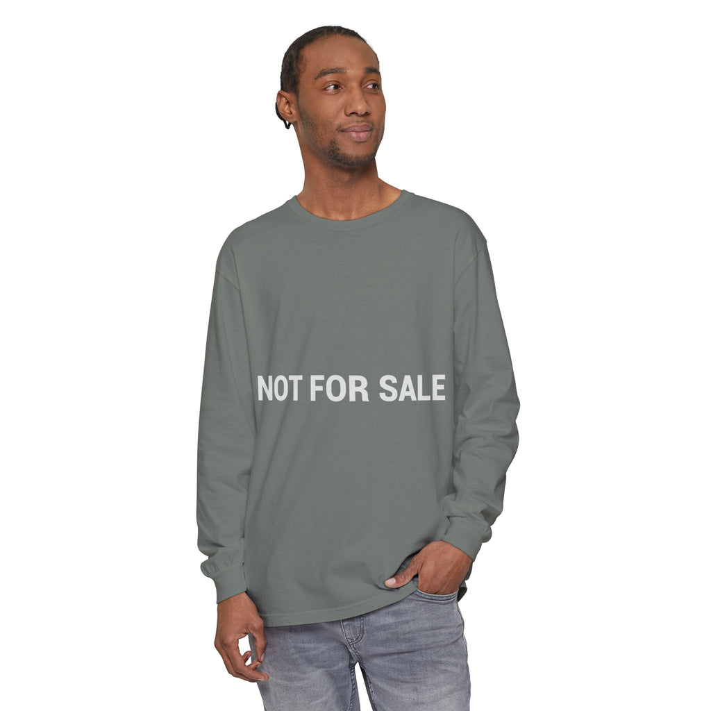 Long Sleeve T‑Shirt — Minimalist Studio Logo Back Print