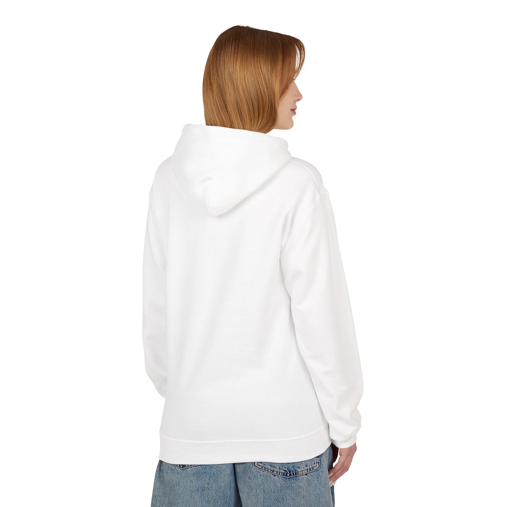 Crime Novel Typography Hoodie — Bold Minimalist Reader Sweatshirt