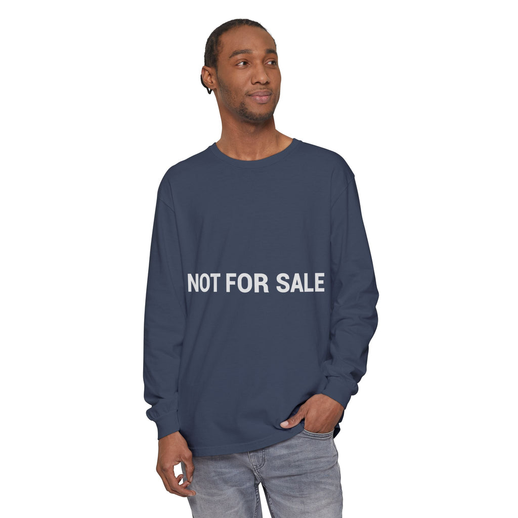 Long Sleeve T‑Shirt — Minimalist Studio Logo Back Print