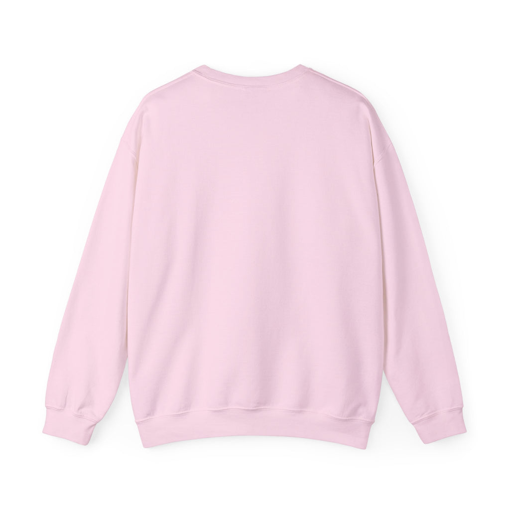 Crewneck Sweatshirt — "Blue Eye Whore" Graphic with Dripping Blood Design