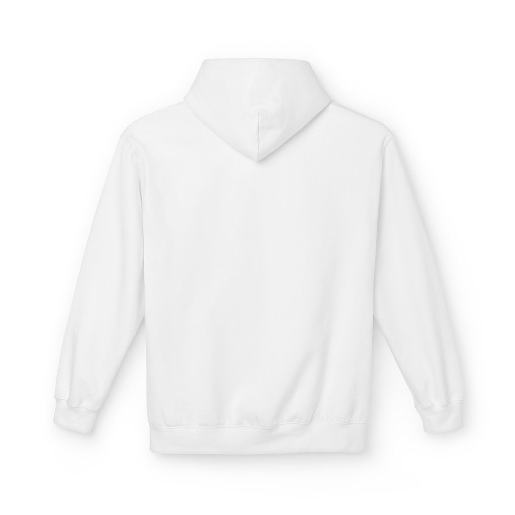 Crime Novel Typography Hoodie — Bold Minimalist Reader Sweatshirt