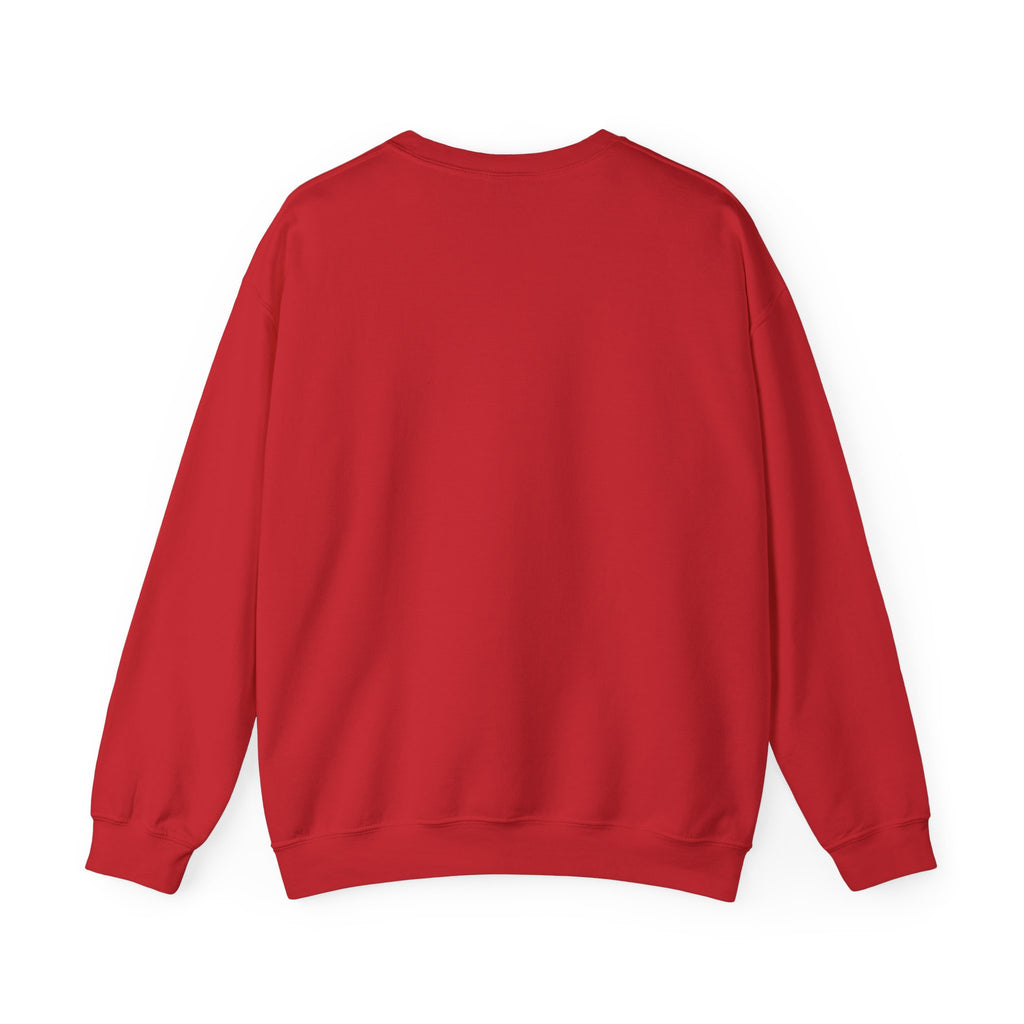 Crewneck Sweatshirt — "Blue Eye Whore" Graphic with Dripping Blood Design